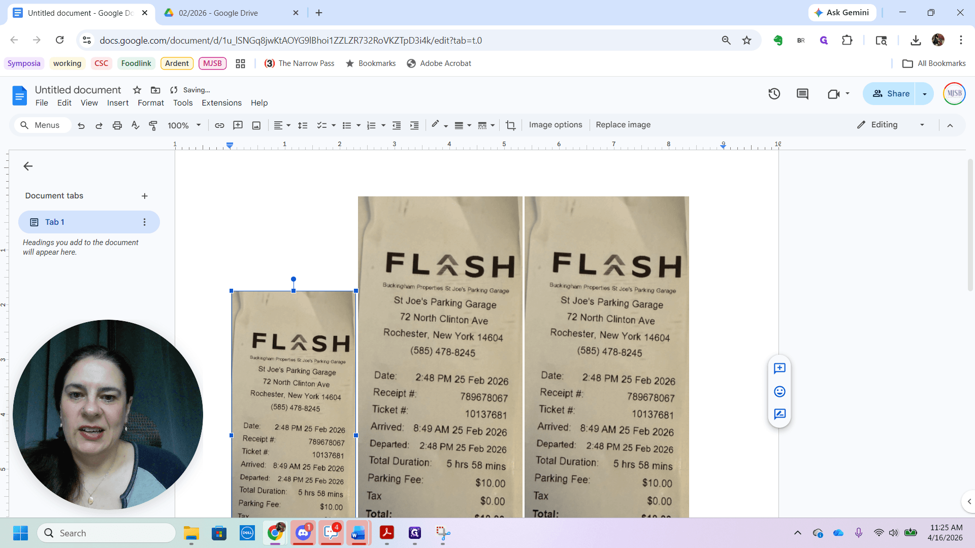 Step #14: Resize any or all images.