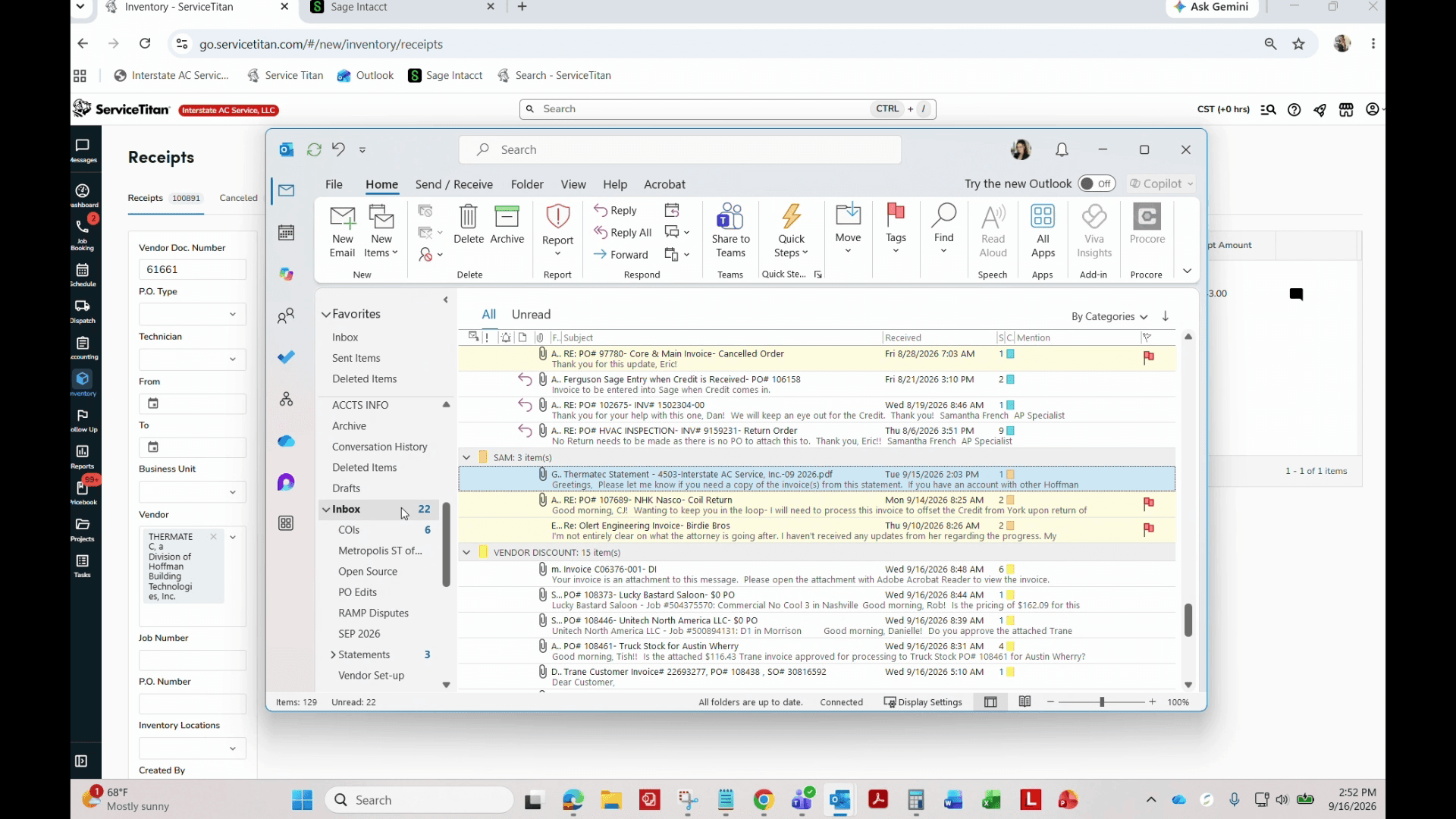 Step #1: Open Outlook and select the Deleted Items folder in the navigation pane.