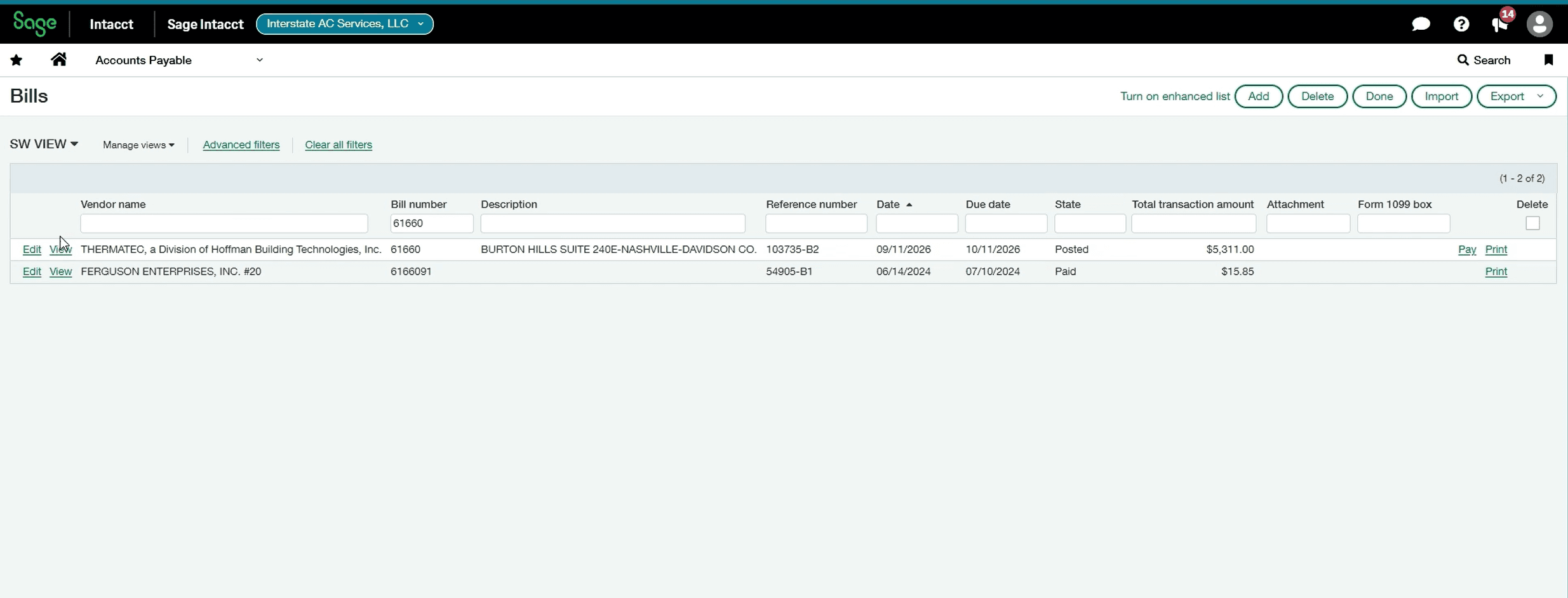 Step #7: Verify Invoice Payment Status in Sage
