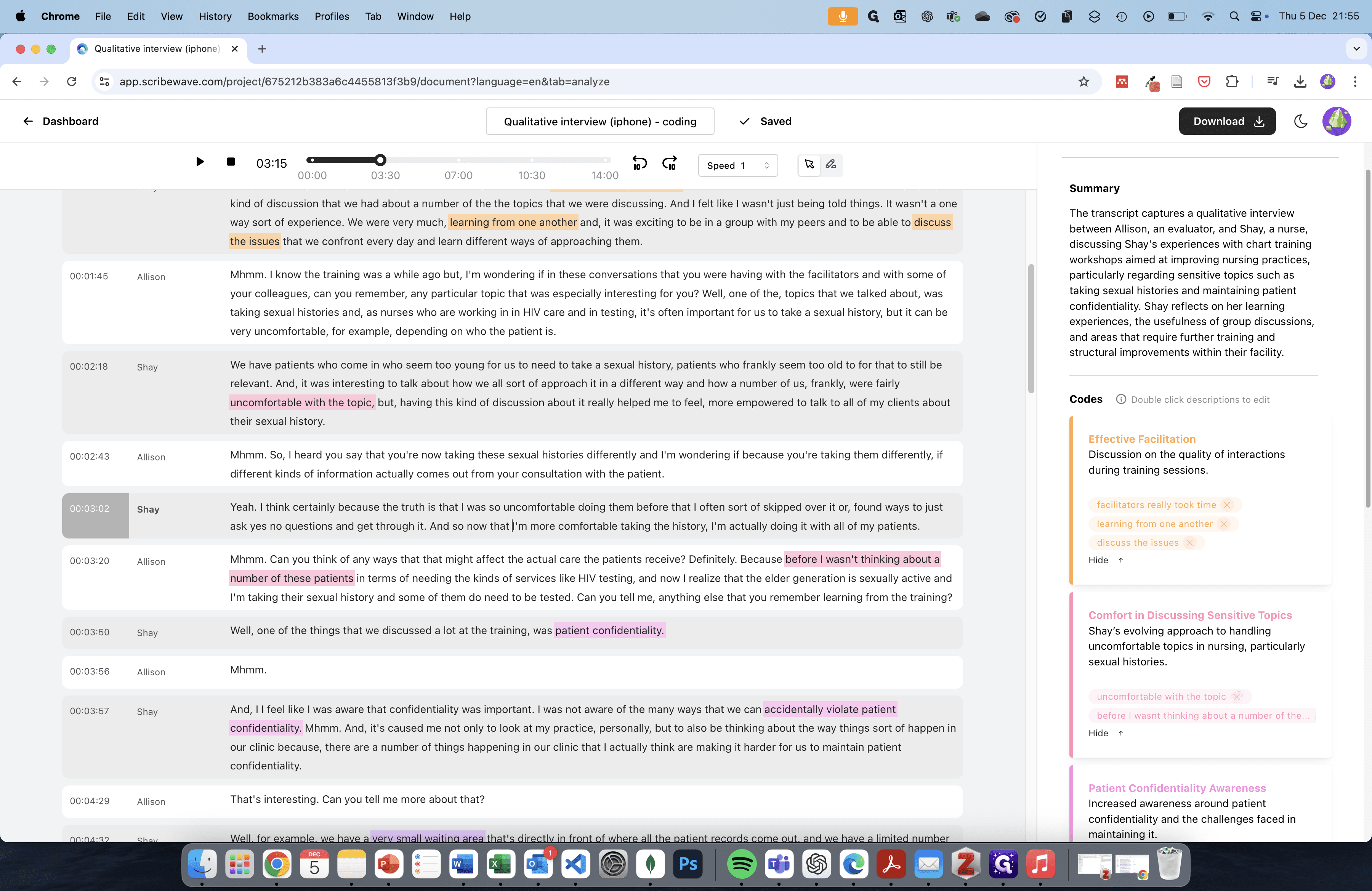 Step #15: Select some text