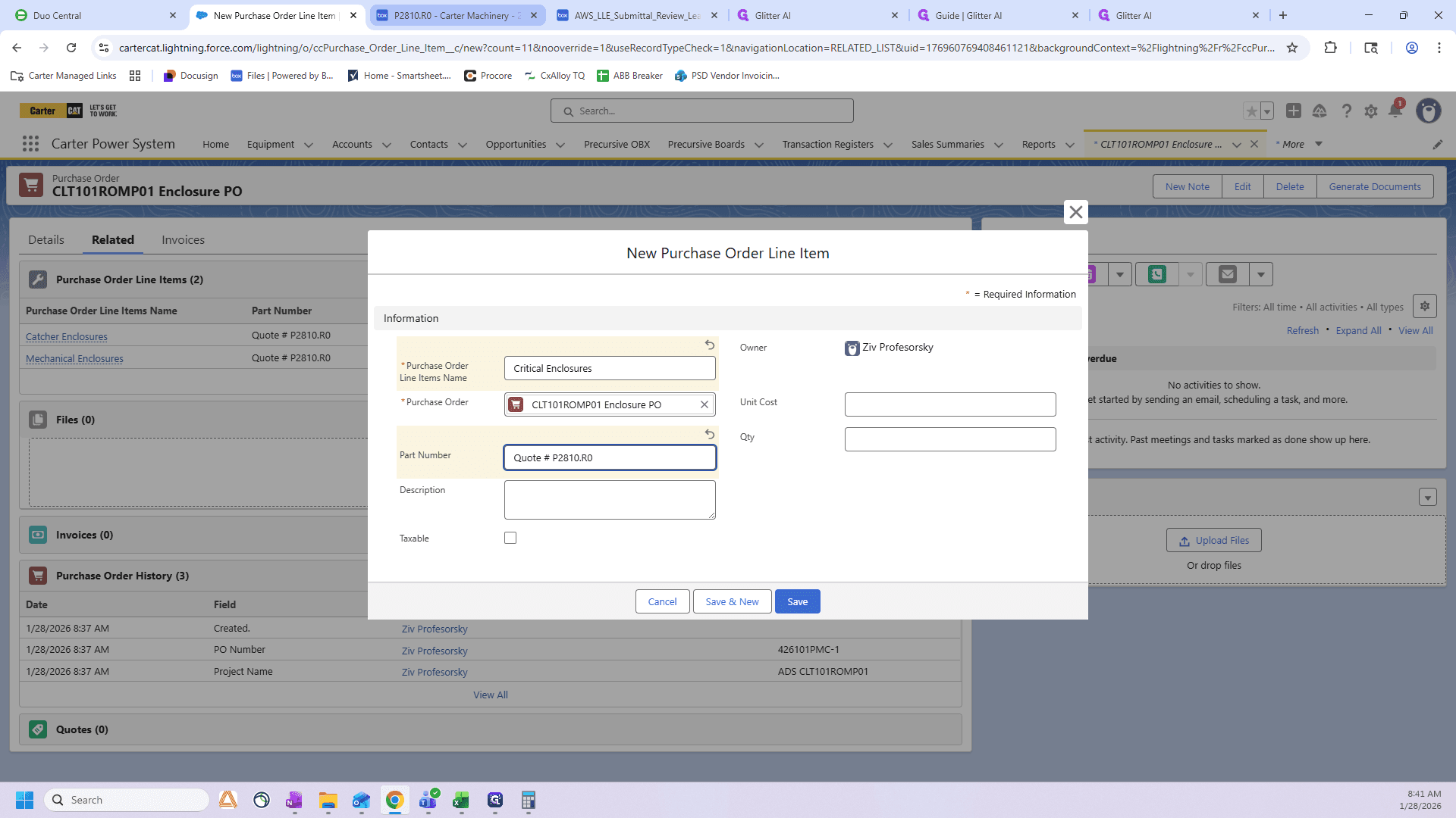 Step #62: Click on the quote in BOX