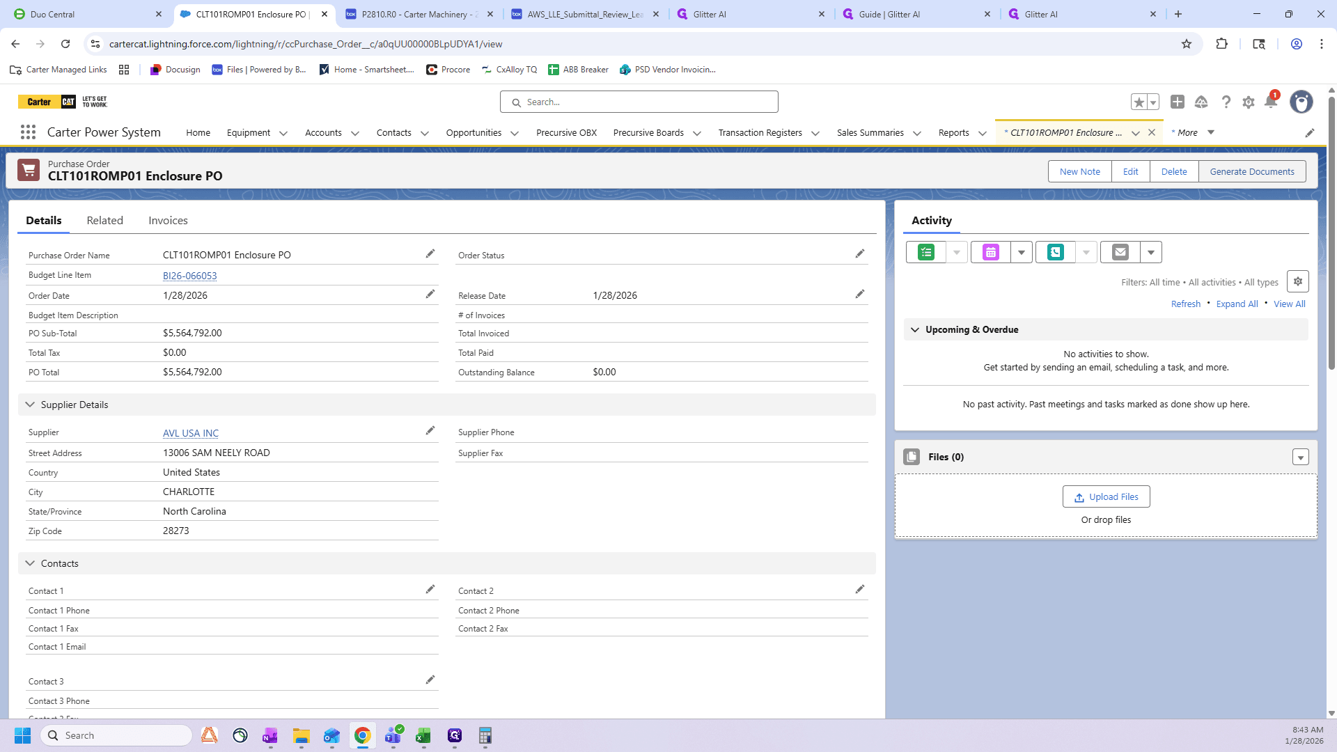 Step #76: Click on "Generate Documents"
