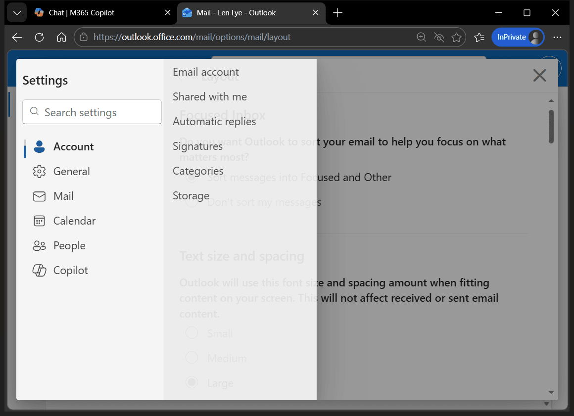 Step #6: Click on "Account"