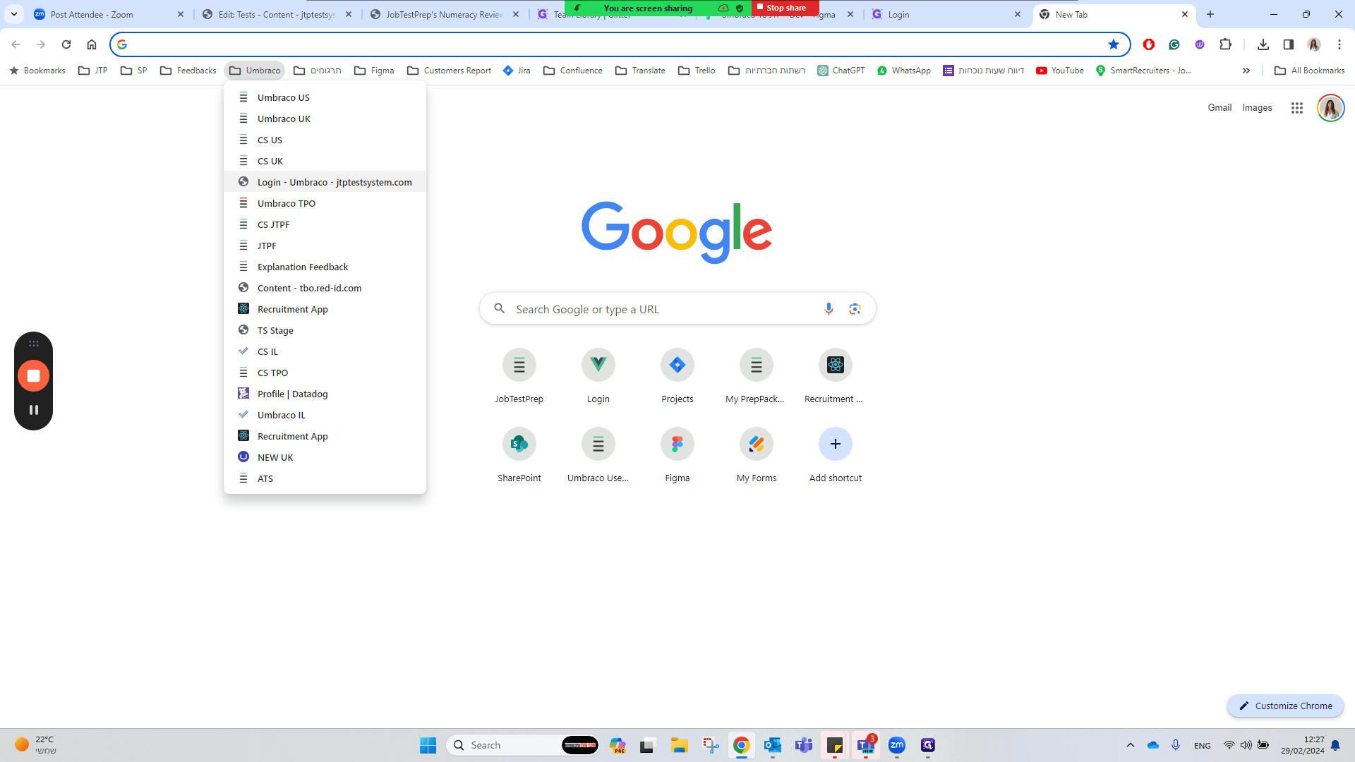 Step #2: Click "Umbraco TPO"