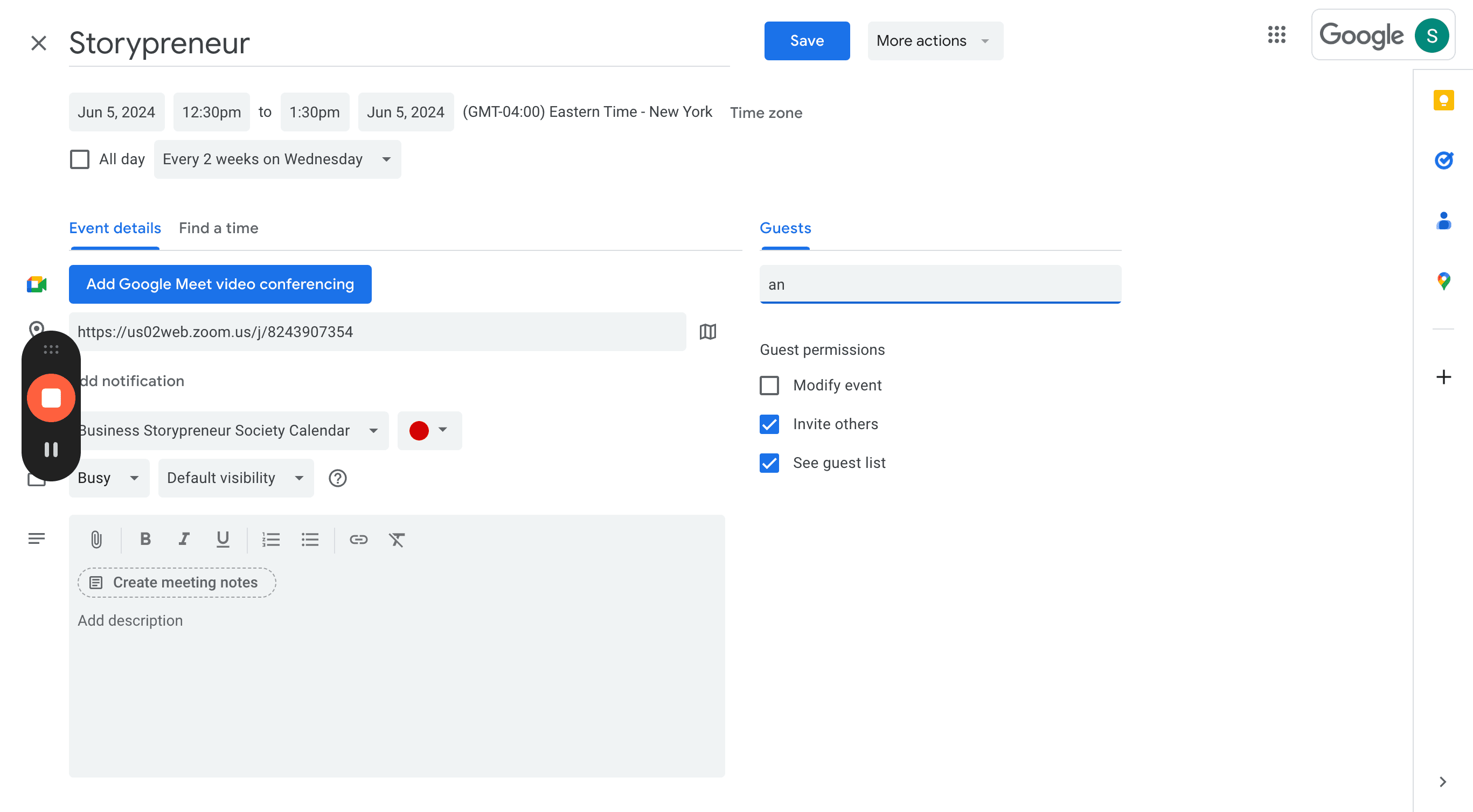 Step #35: Add new members name or email