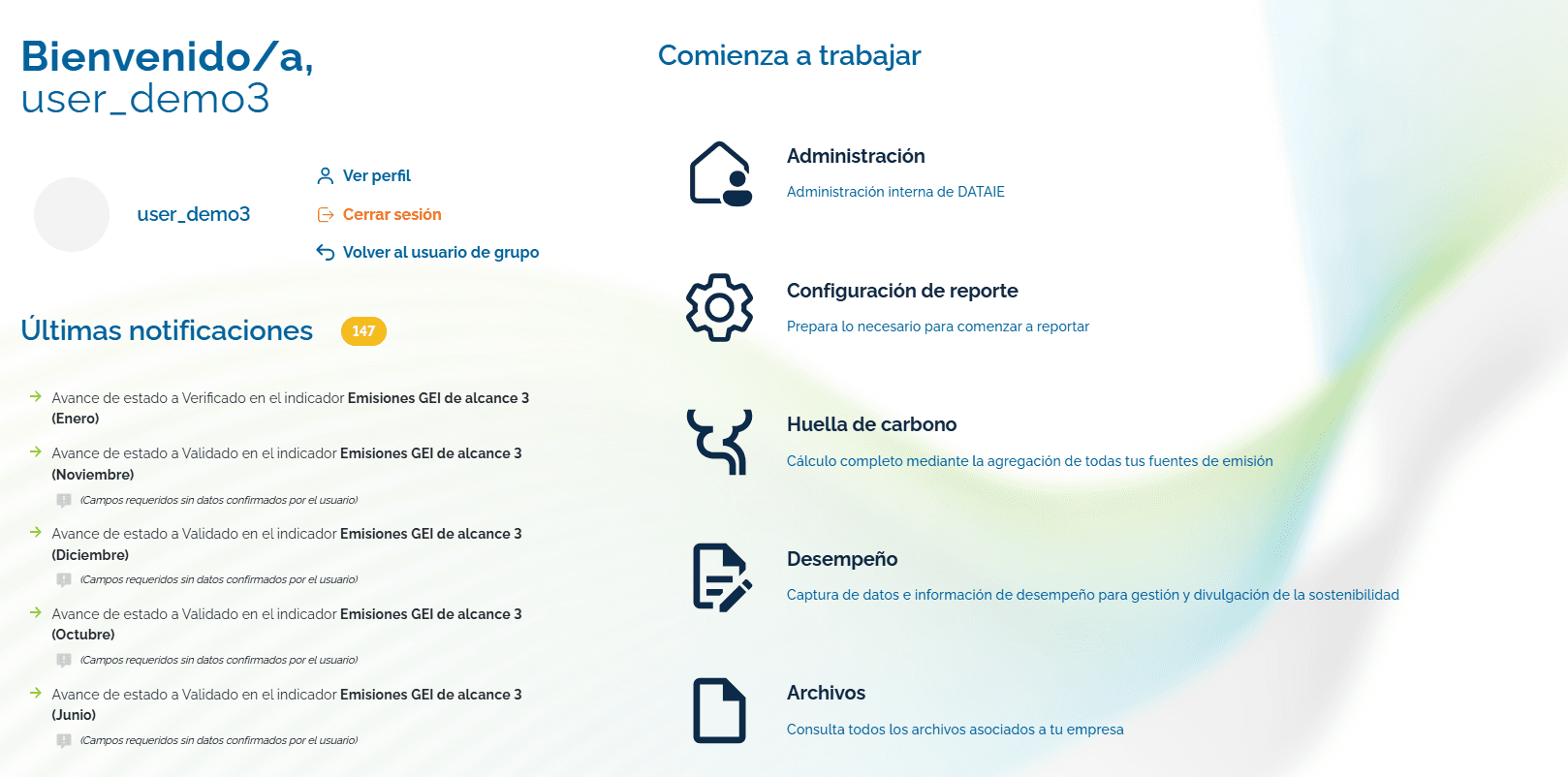 Step #1: Haz clic en «Desempeño».