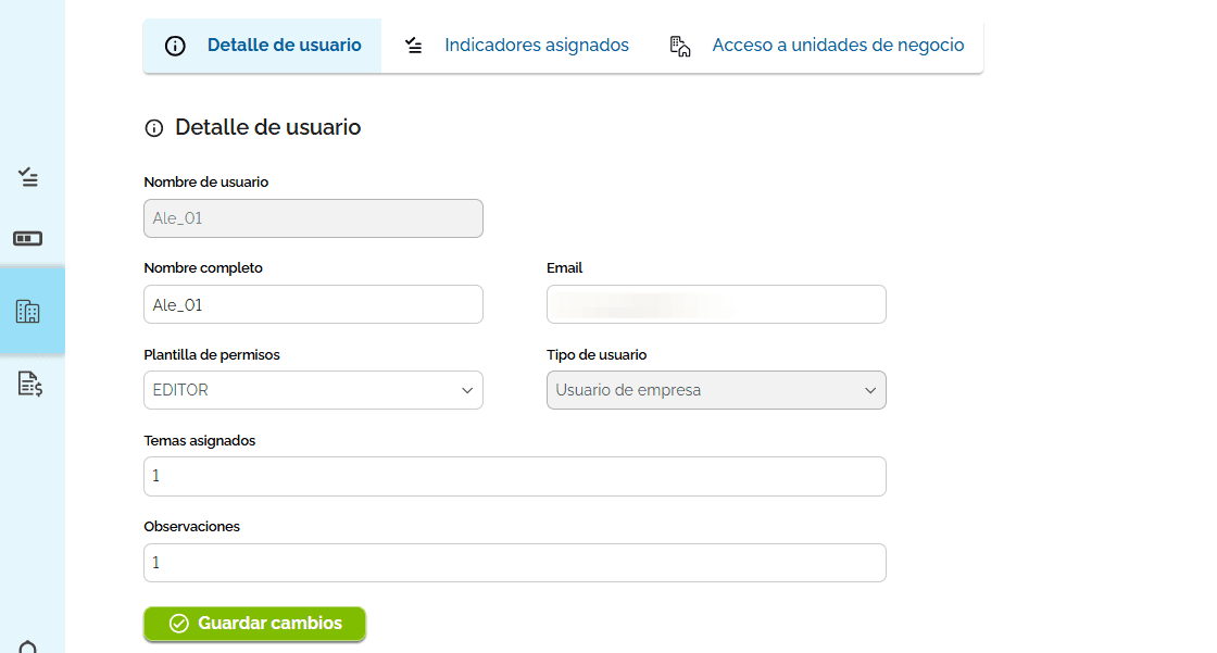 Step #6: Haz clic en el campo desplegable «Plantilla de permisos».