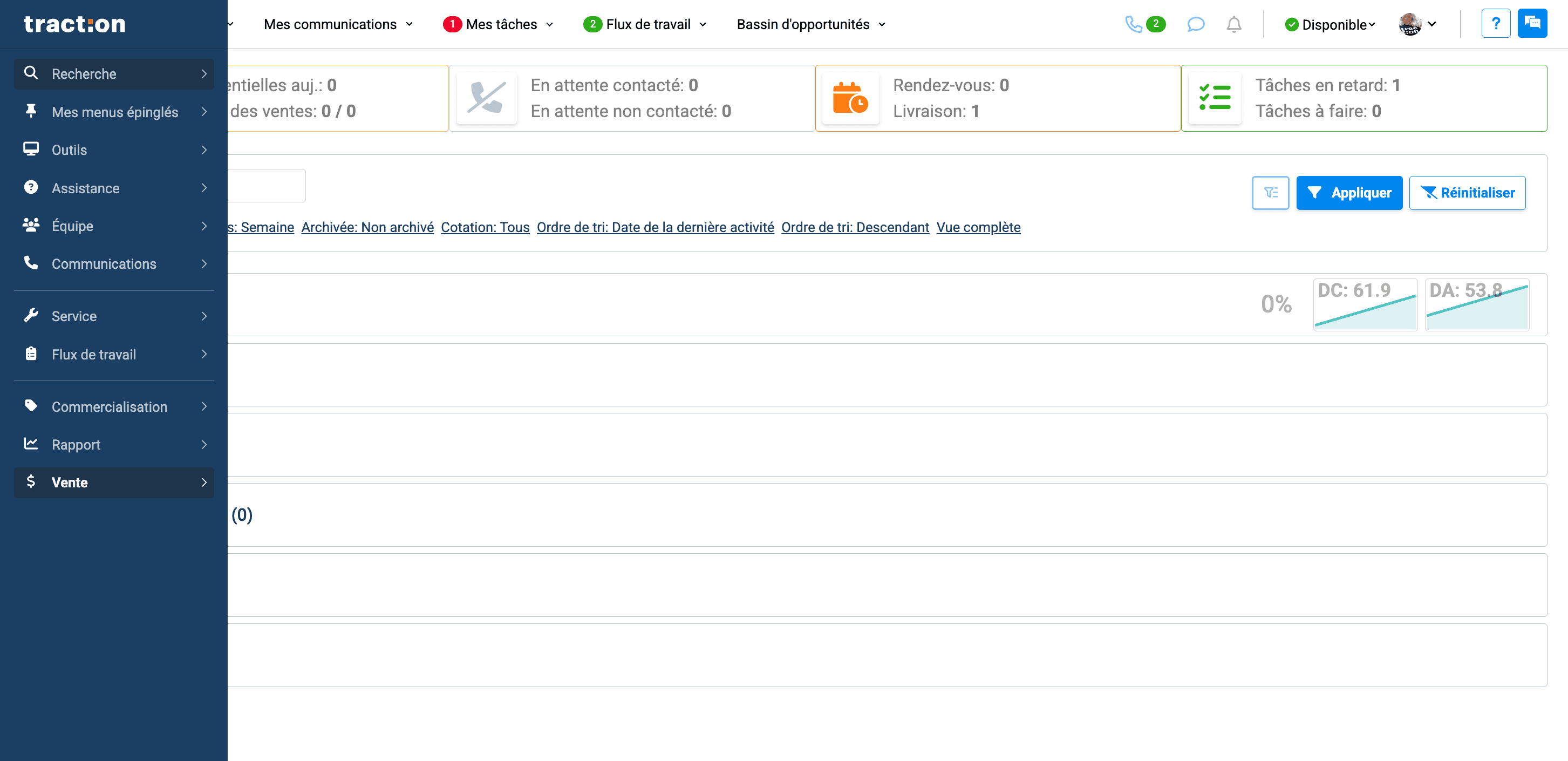 Step #1: Tout d'abord, allez dans l'onglet Recherche.