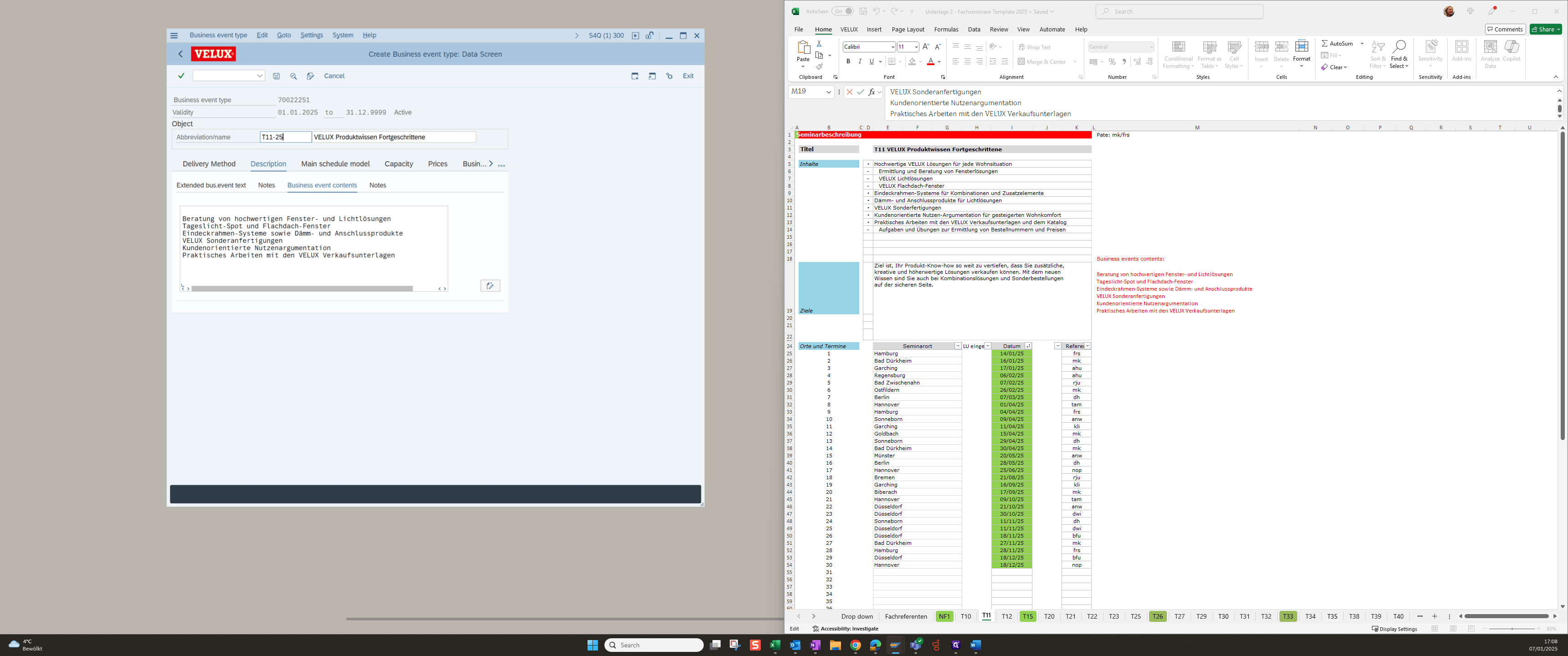 Step #16: Click on Register "Main schedule model"