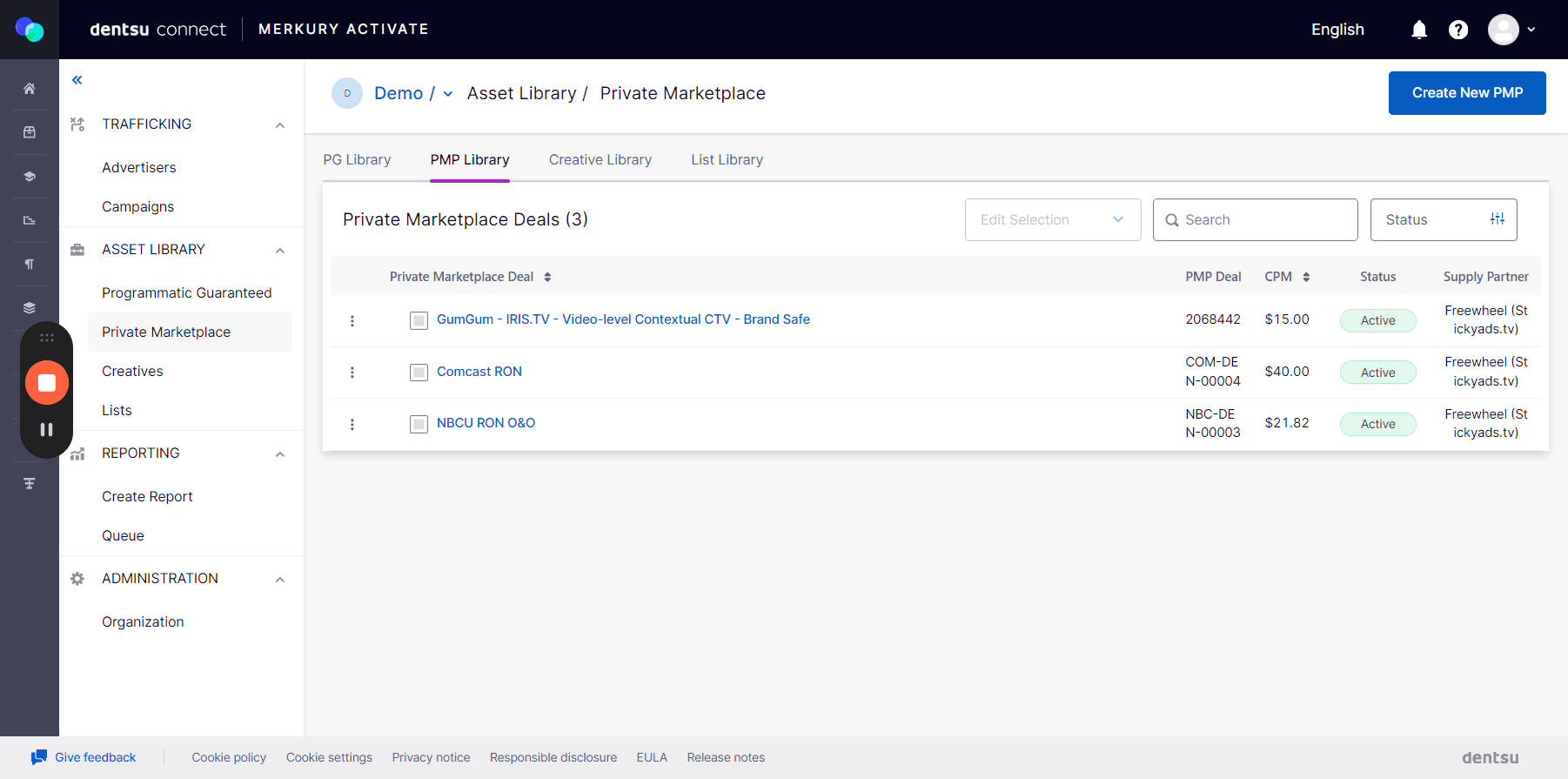 Step #15: Click Create PMP button