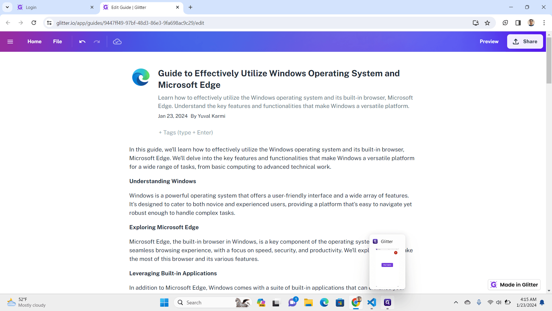 Step #9: Click here