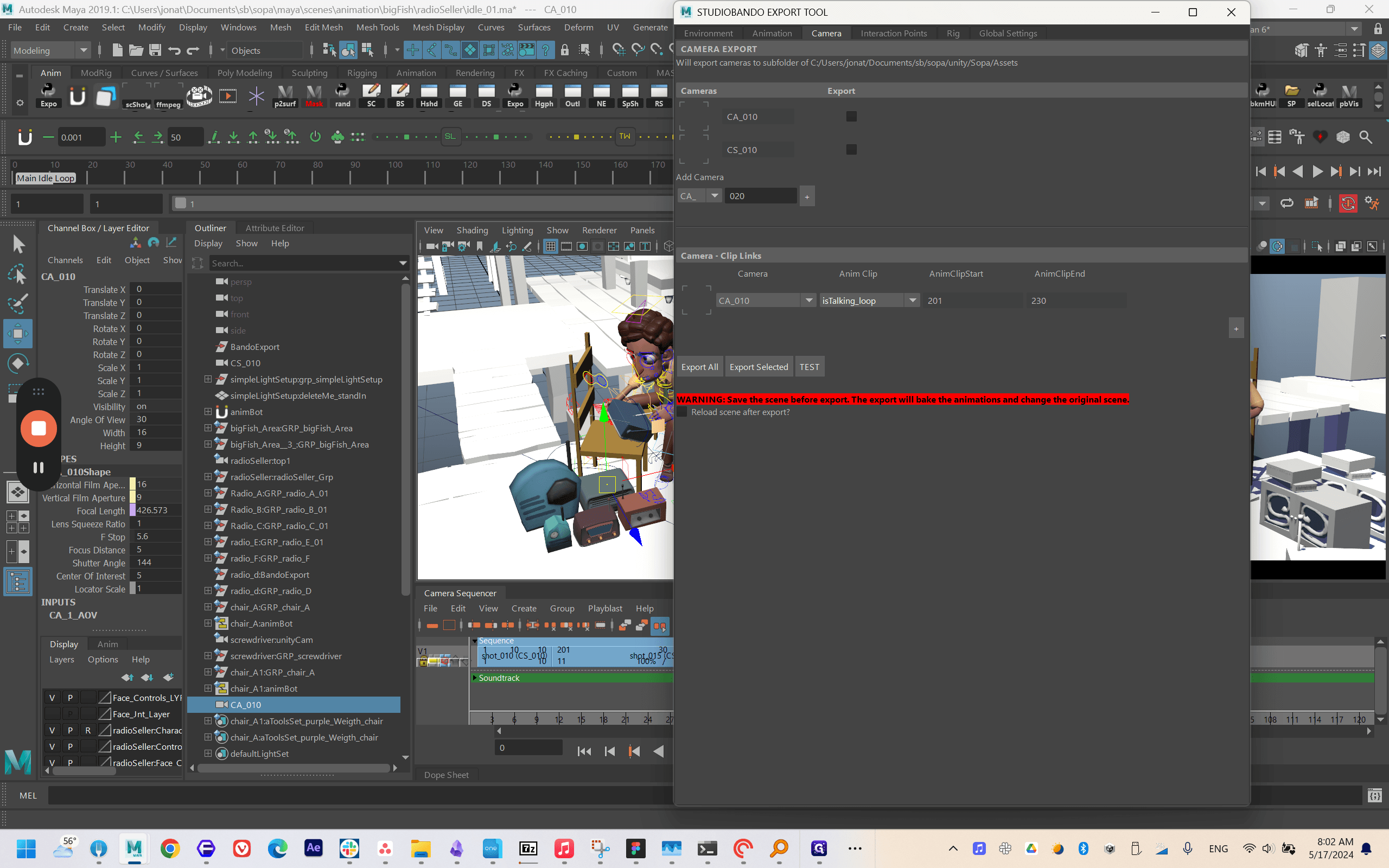 Step #66: Click "Interaction Points"