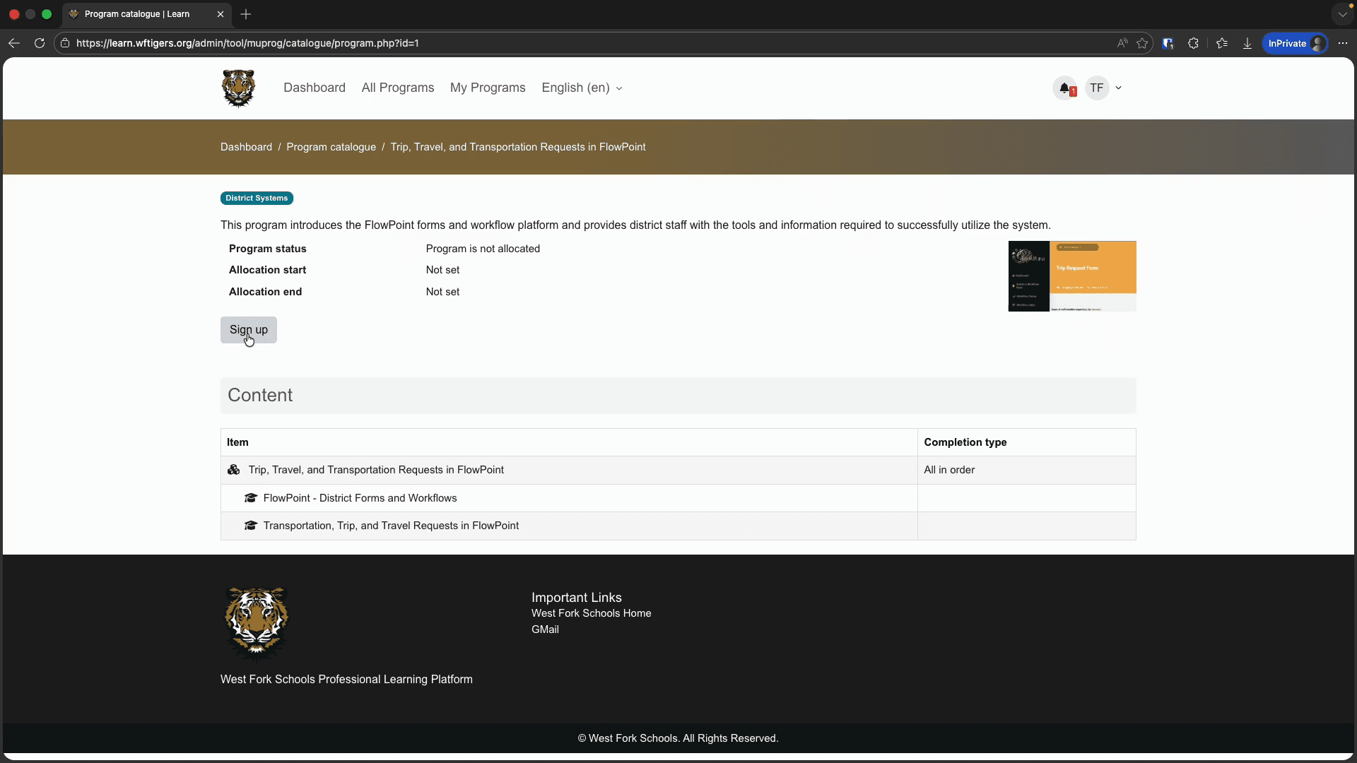 Step #8: Click on the button that says Sign up.