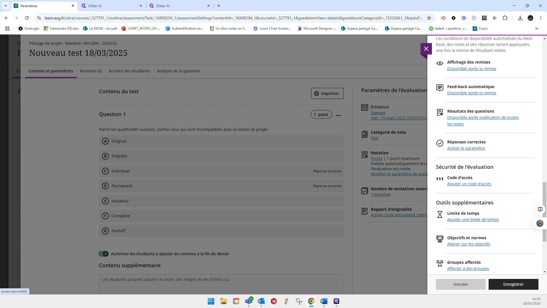 Step #22: Click on "Ajouter une limite de temps"