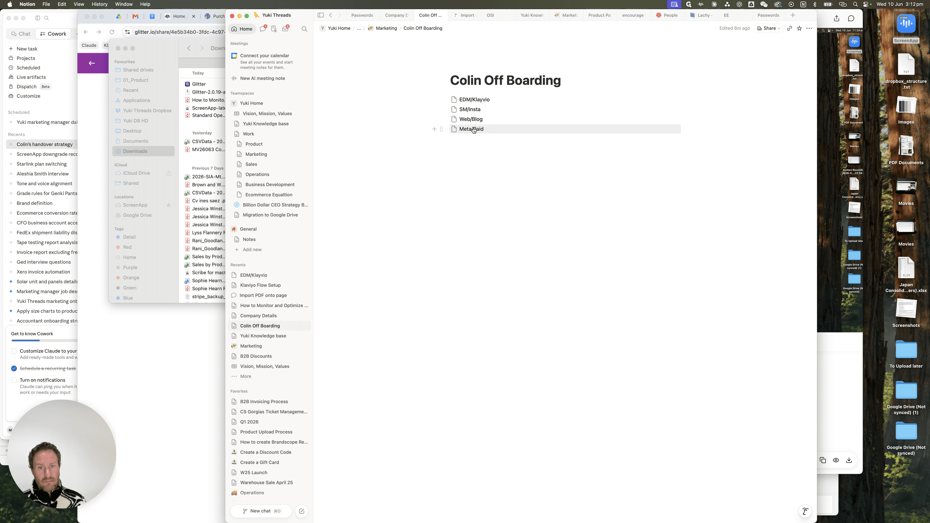 Step #12: Click on the specific channel page where the document belongs.