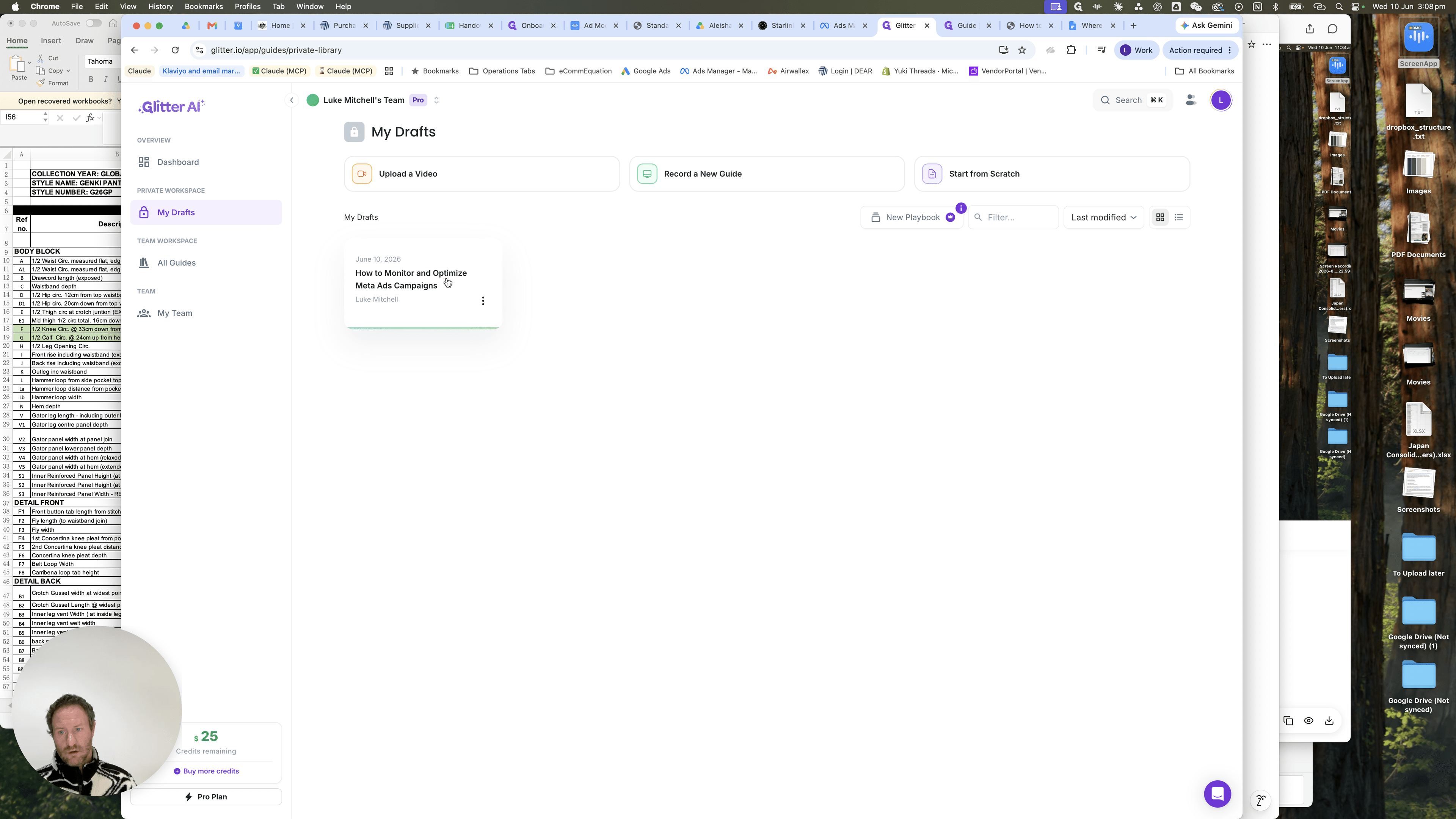 Step #2: Once finished, click on the draft guide in your dashboard to review it.