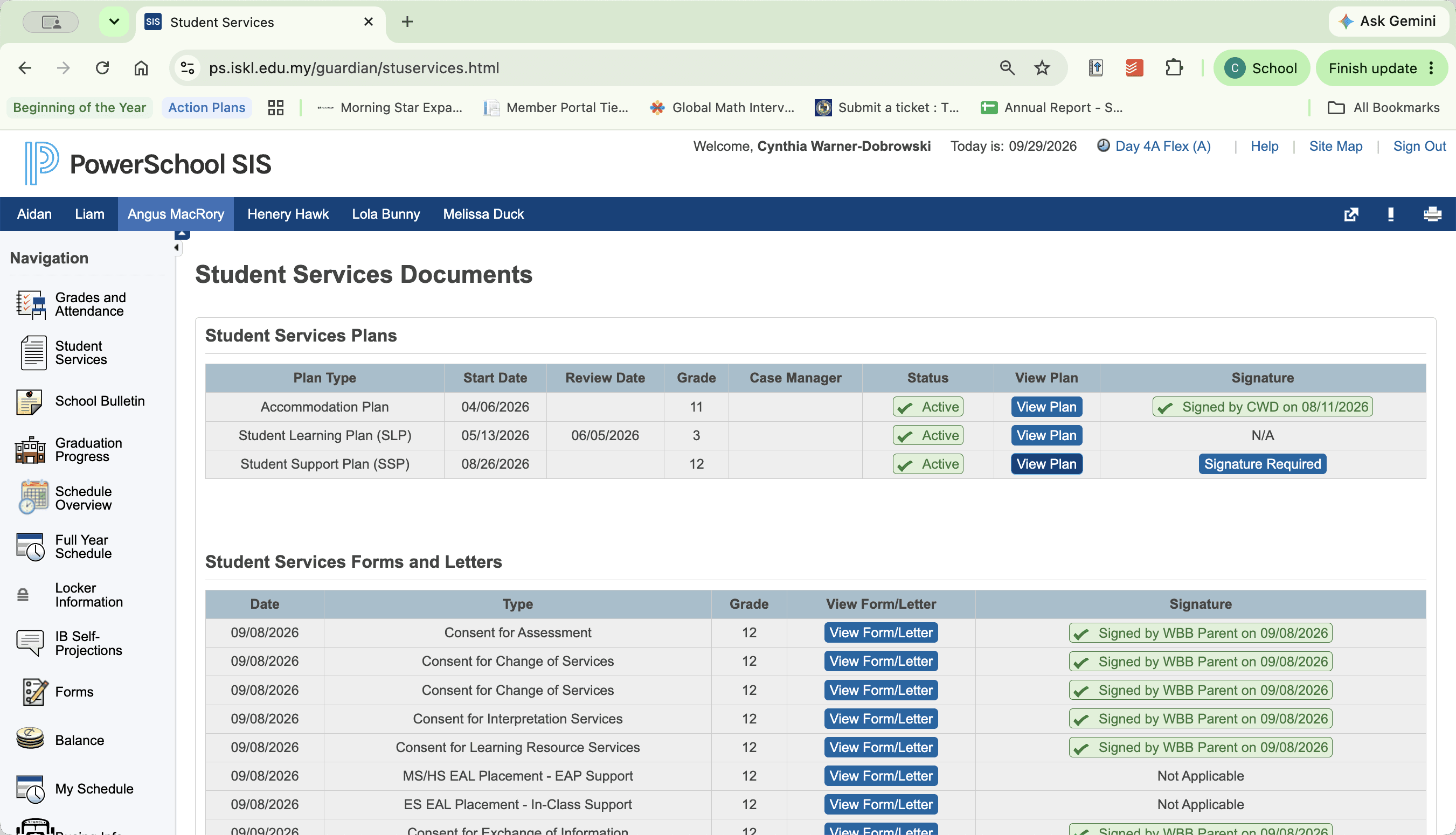 Step #1: Click View Plan to open and review the support plan document.