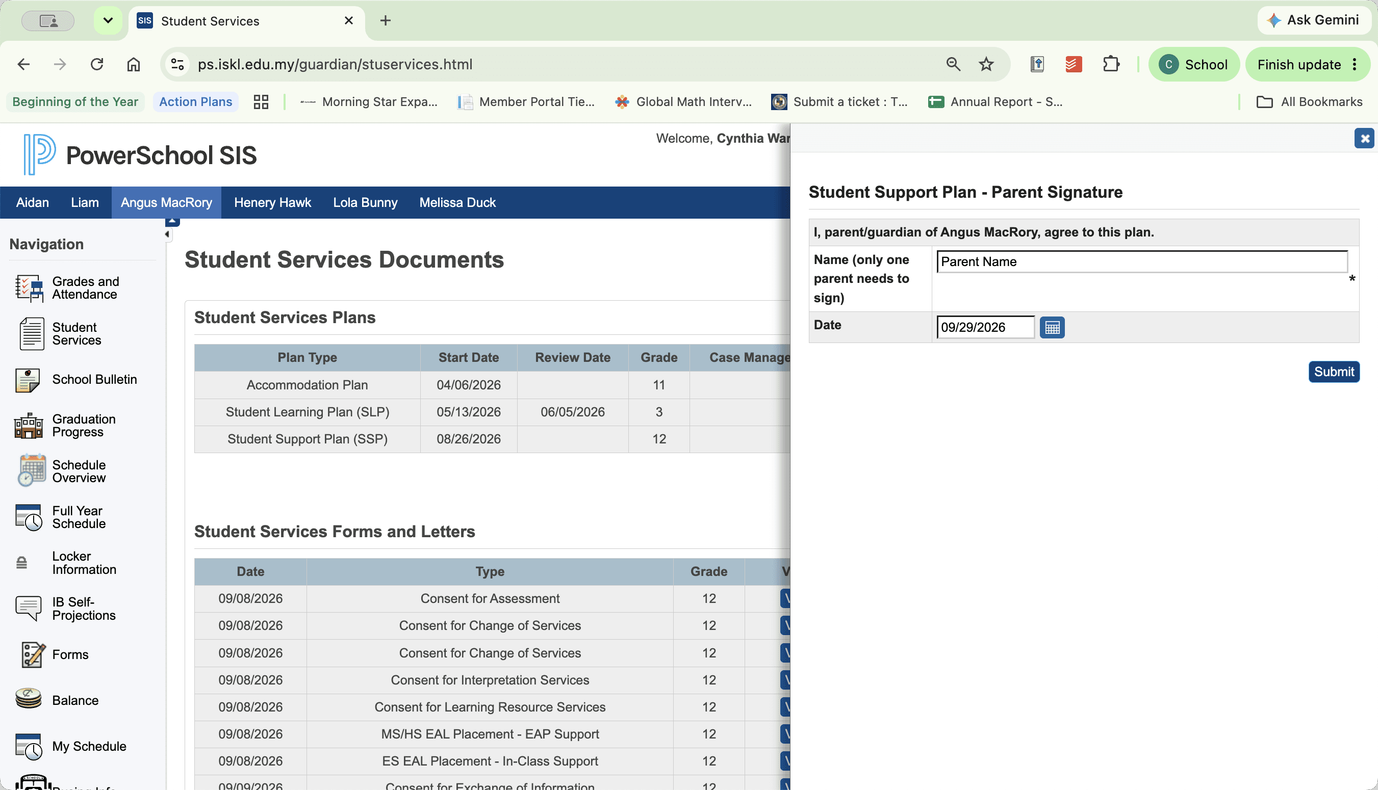 Step #4: Click Submit.