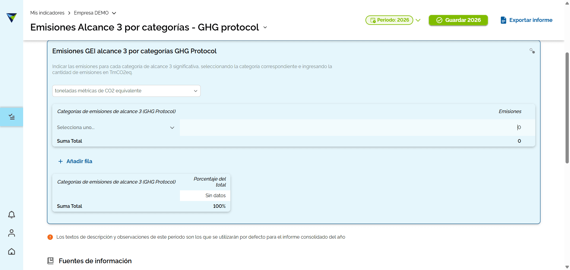 Step #5: Una vez dentro del indicador, encontrarás los datos que corresponde validar. A continuación, deberás revisar y corroborar que la información cargada sea correcta.
