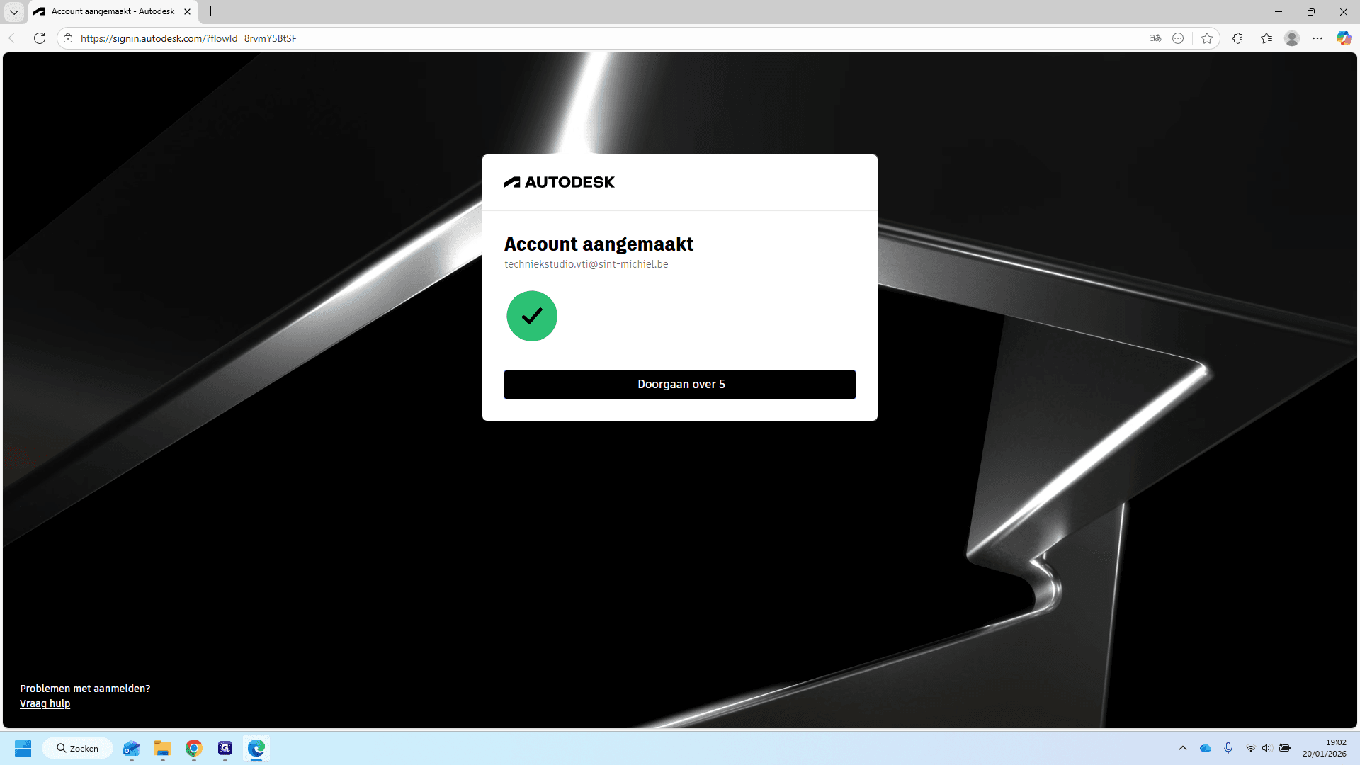 Step #7: Klik op 'Doorgaan'.