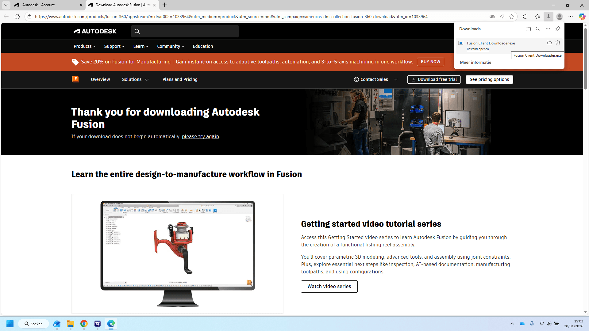 Step #13: Klik op "Fusion Client Downloader.exe"
