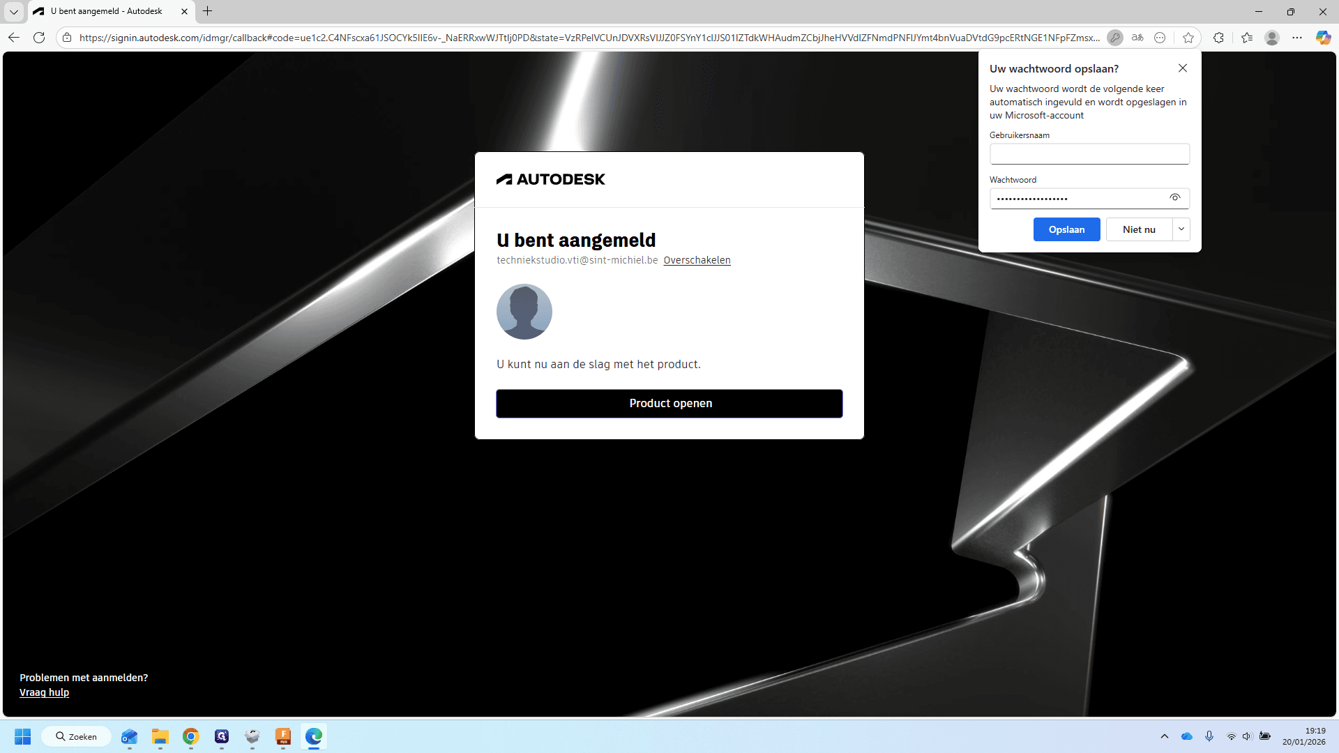Step #23: Klik op 'Product openen'.