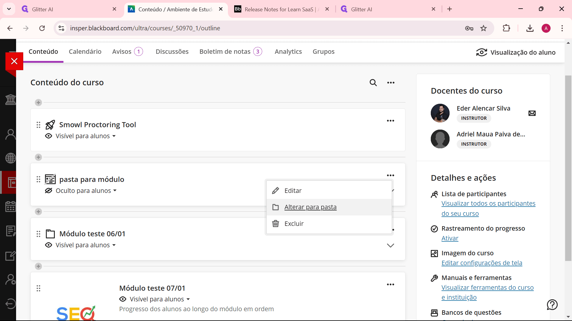 Step #7: Click on "para pasta"
