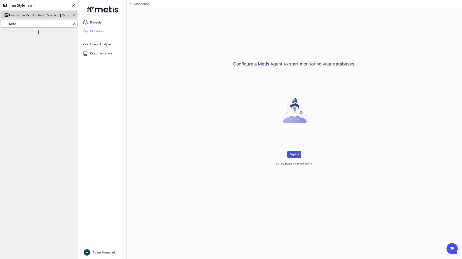 Step #161: Click "How To Run Metis On Top Of StackGres"