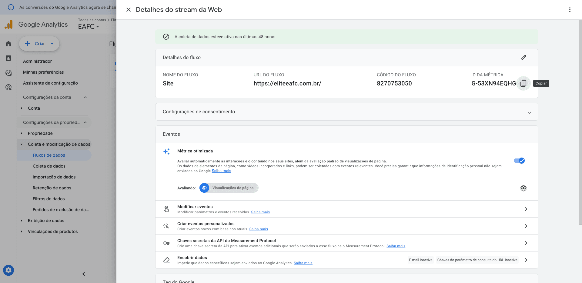 Step #48: Copie esse código