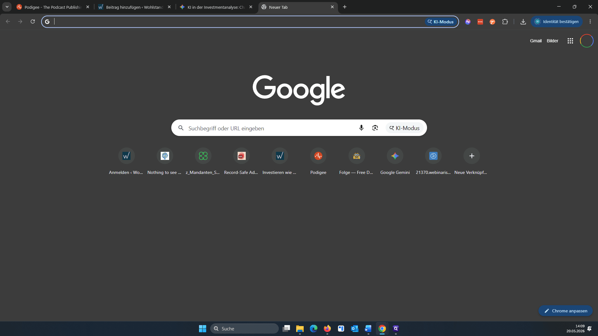 Step #14: Klicken Sie in die Adresszeile Ihres Browsers.