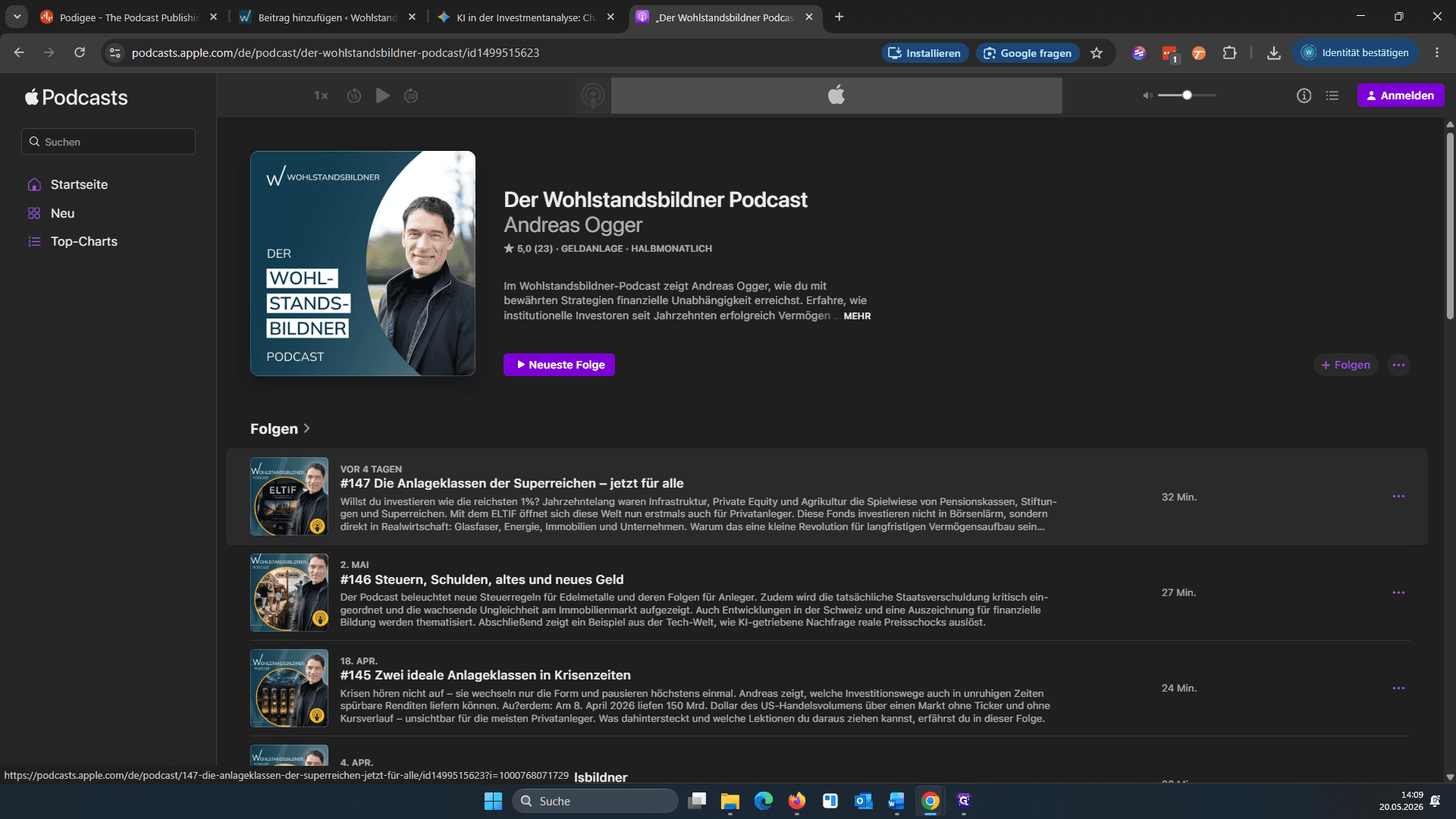 Step #18: Wechseln Sie zurück in den WordPress-Editor.