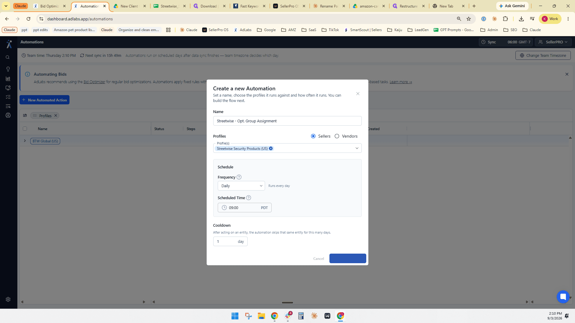 Step #13: Click Create Automation.