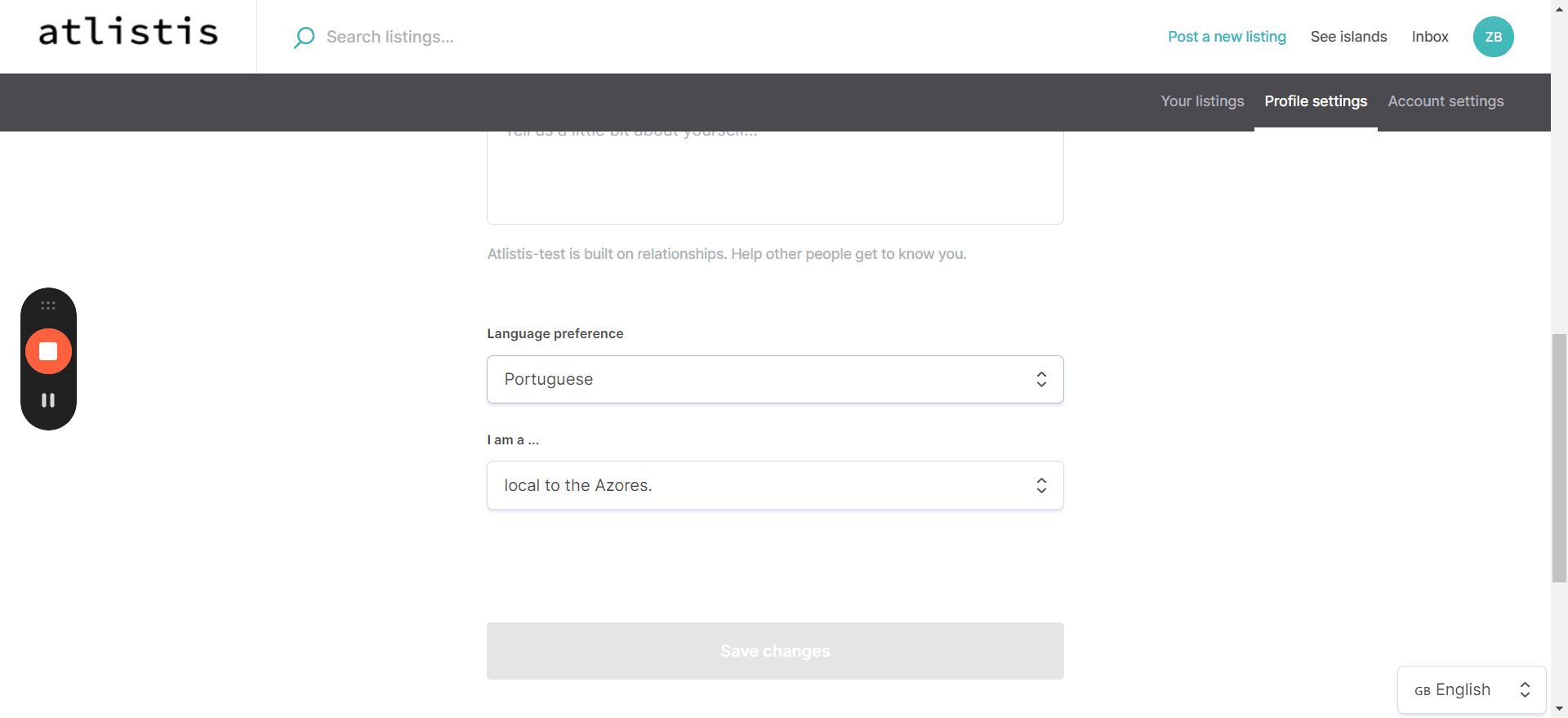 Step #6: Click "Atlistis"