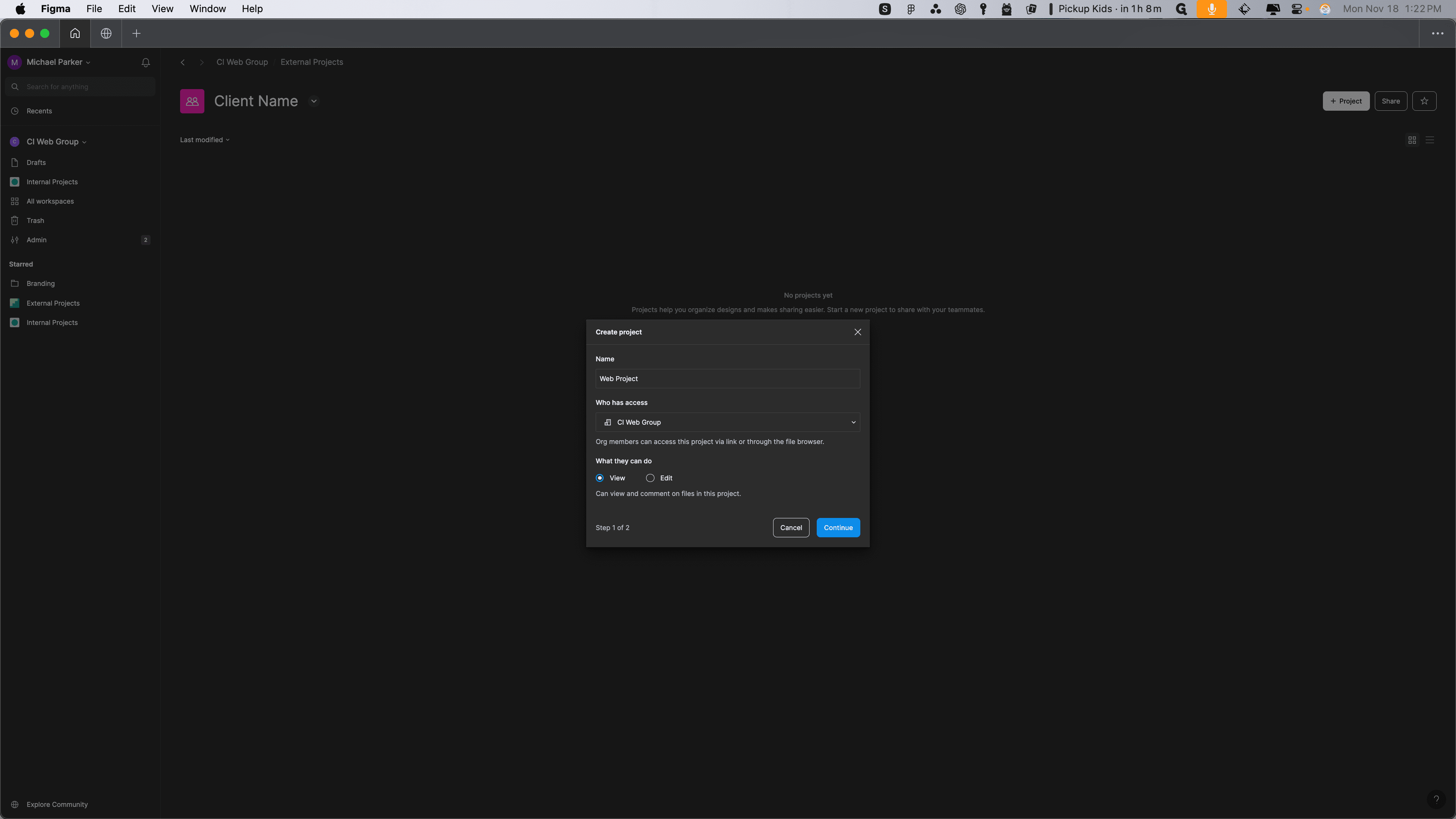 Step #22: Click on "● View"