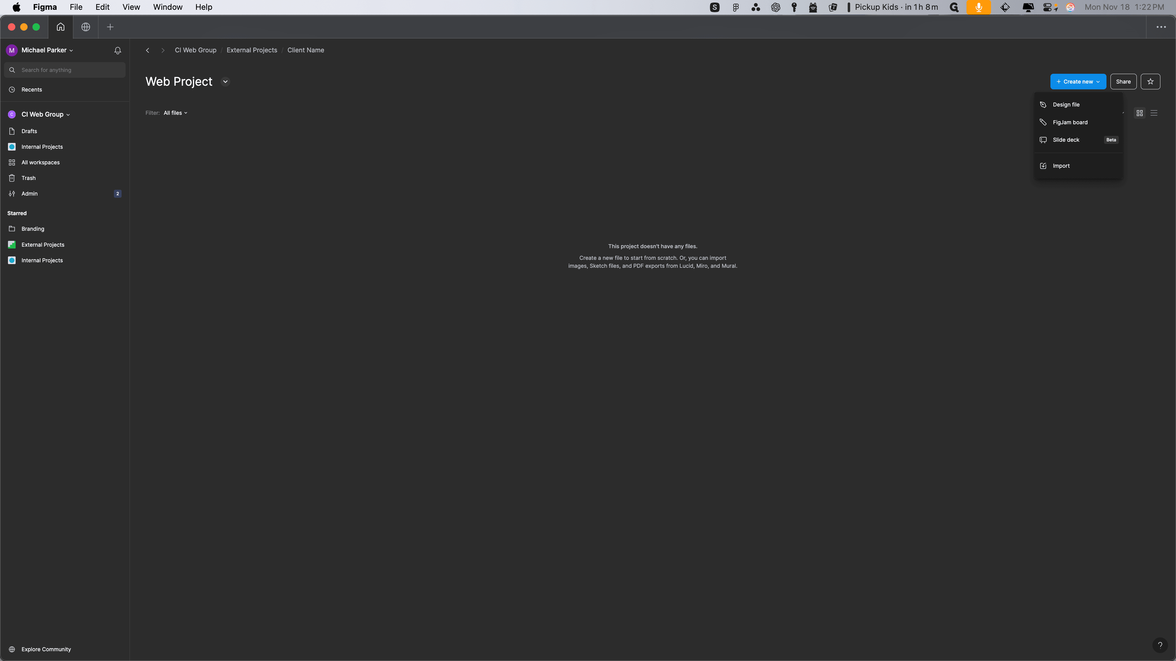 Step #25: Click on "+ Create new"