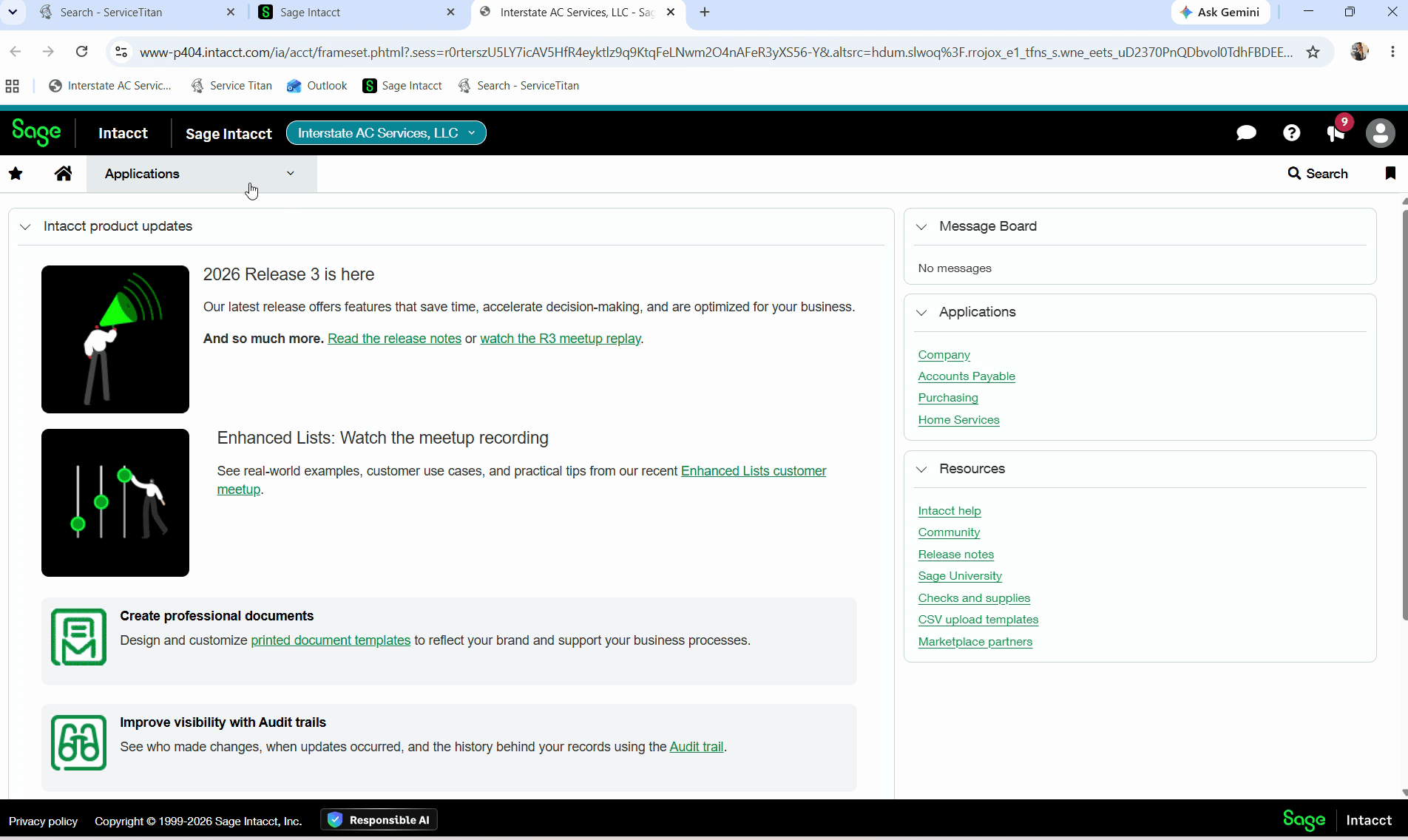 Step #2: Click Applications in the top navigation bar.