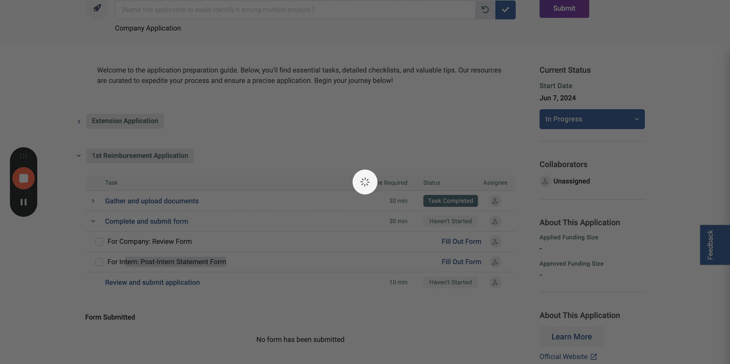 Step #53: Click "Fill Out Form"
