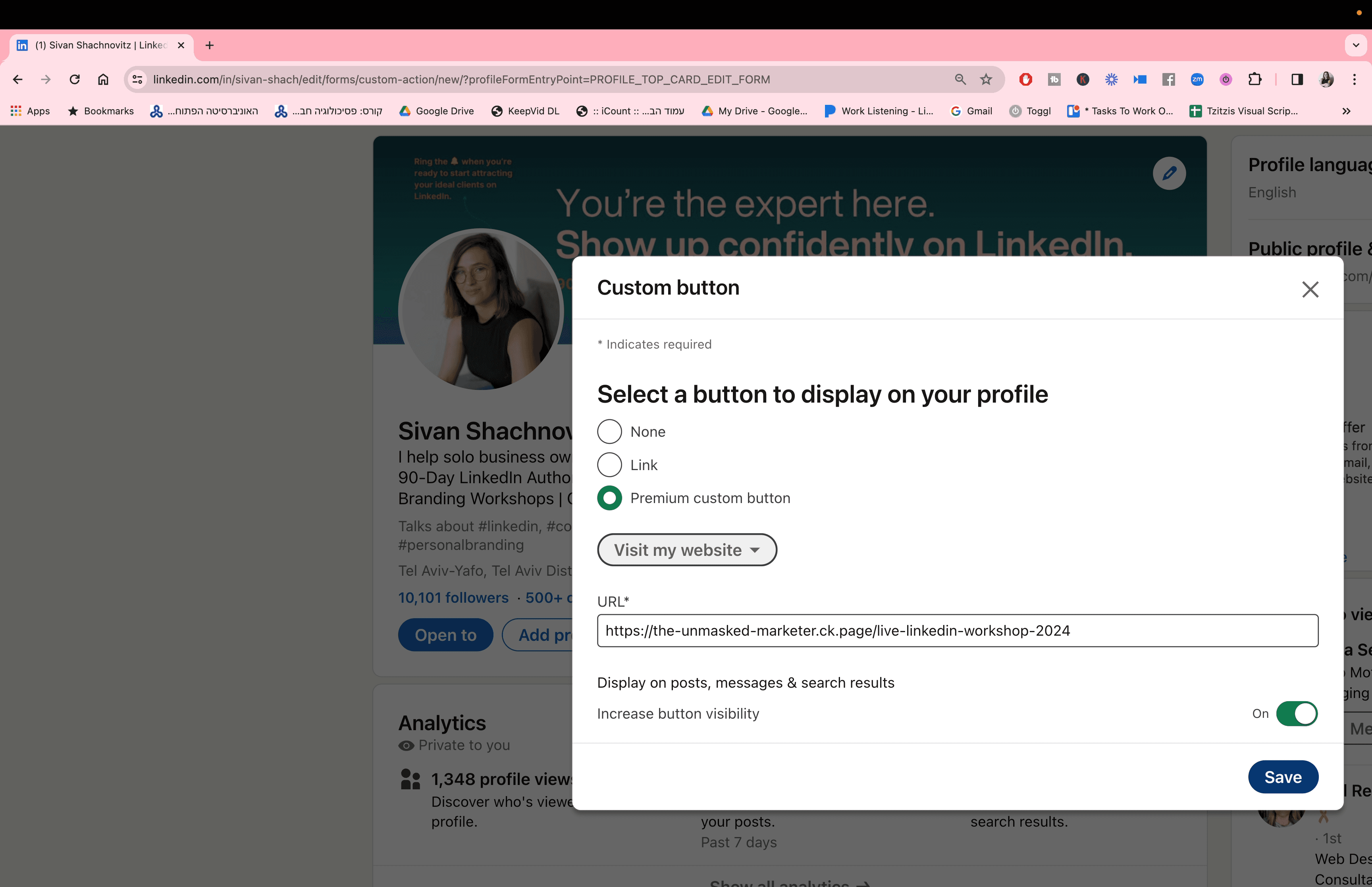 Step #8: Click "Save"