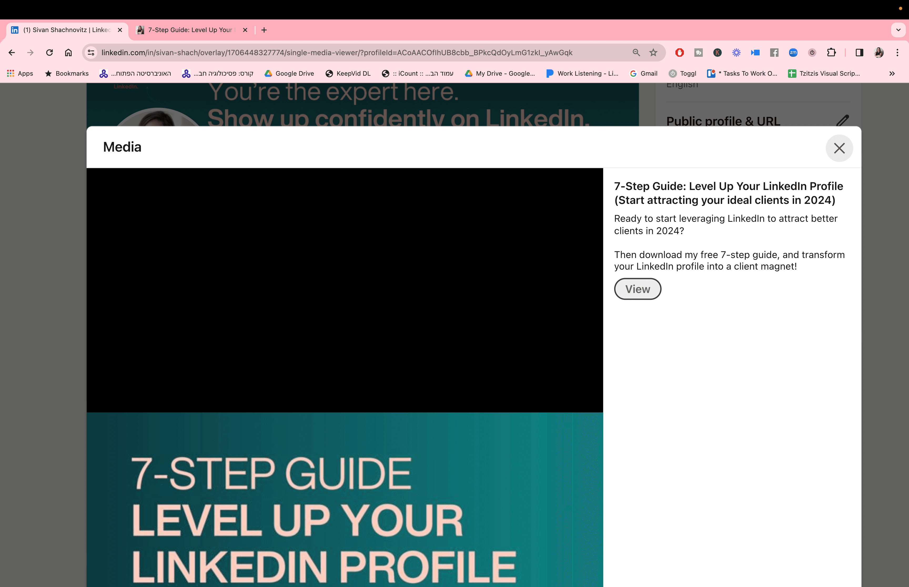 Step #15: Click "×"