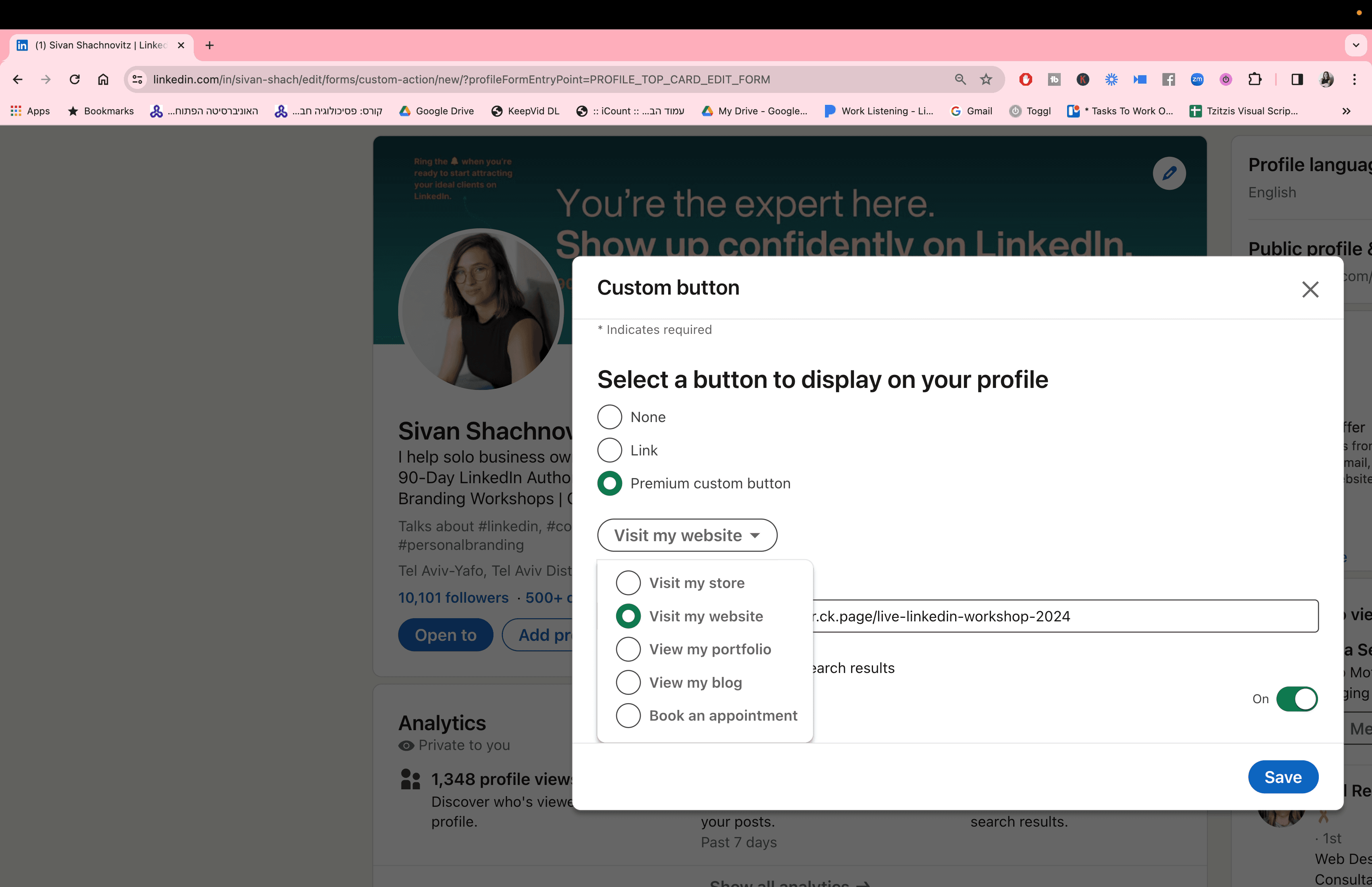 Step #7: Click here