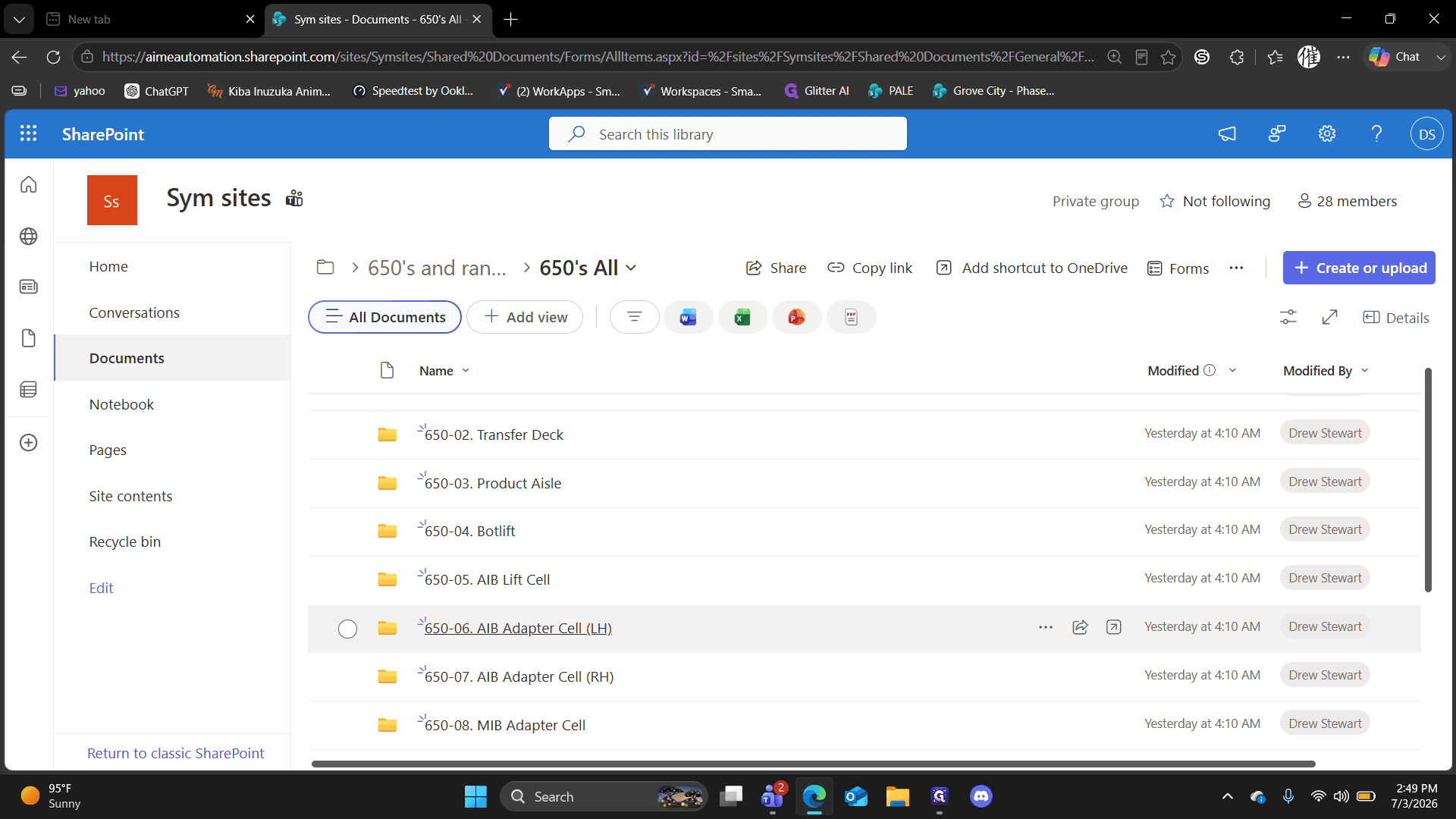 Step #9: Click the AIB Adapter Cell folder.