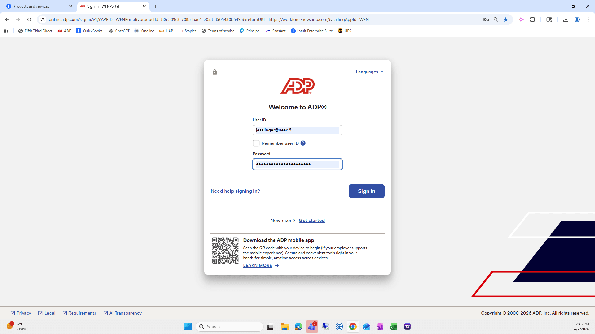 Step #5: Double-click on "Sign in"