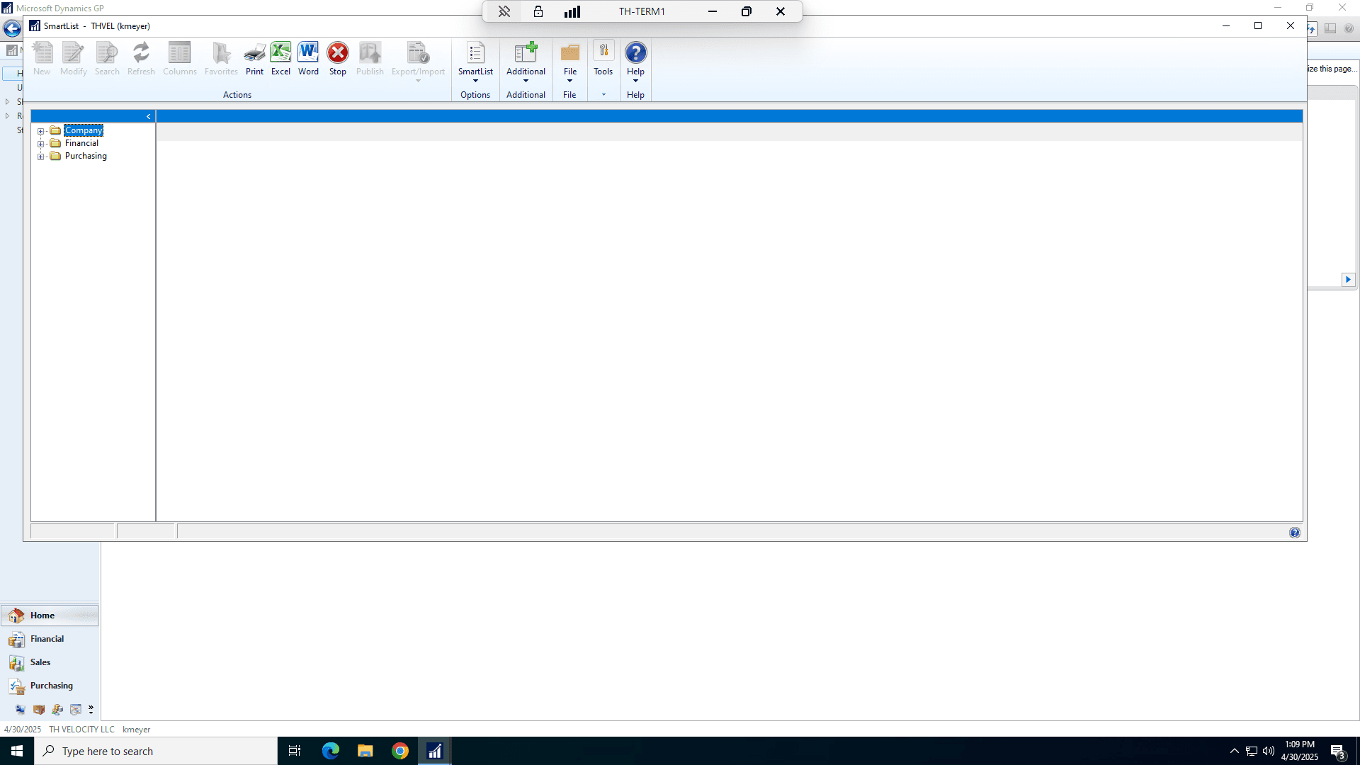 Step #6: Open the Financial reports