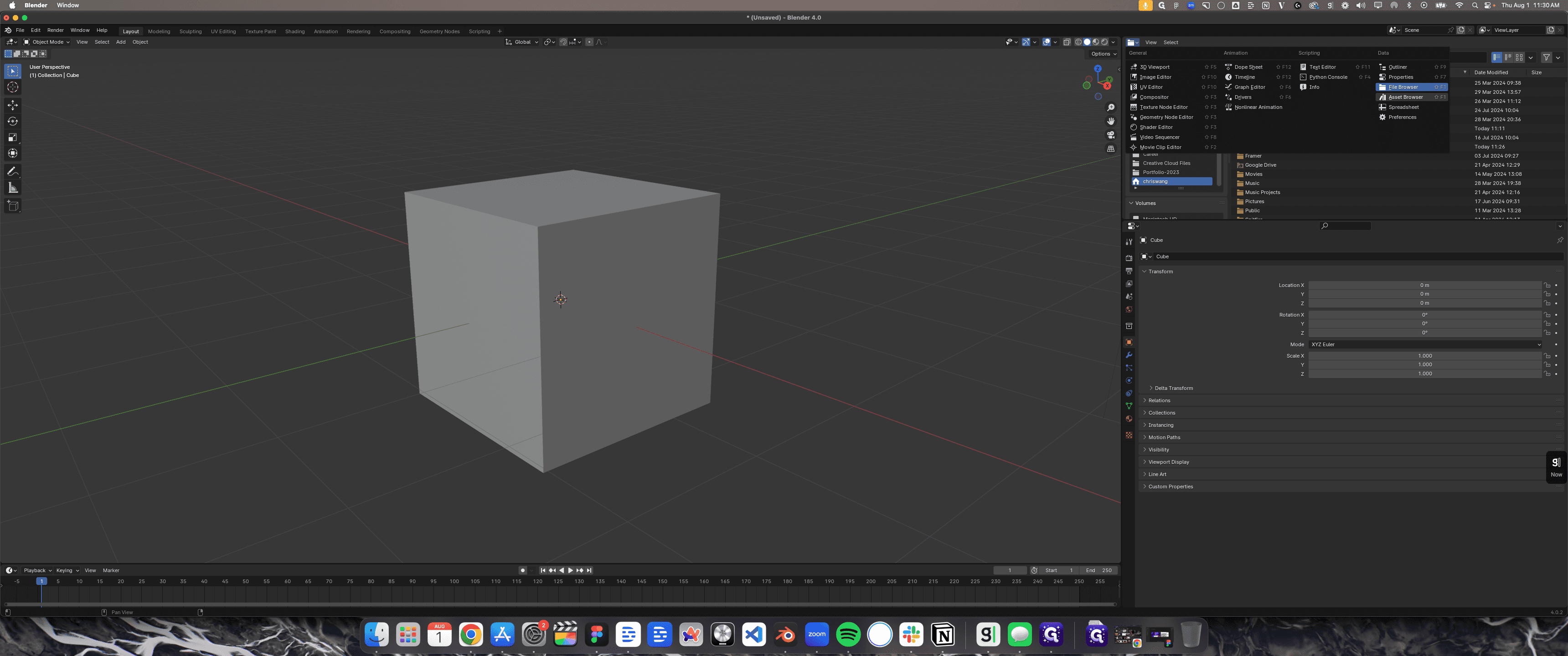 Step #14: Click on "Asset Browser"
