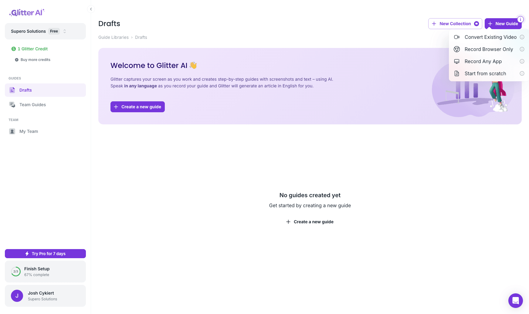 Step #7: Click here