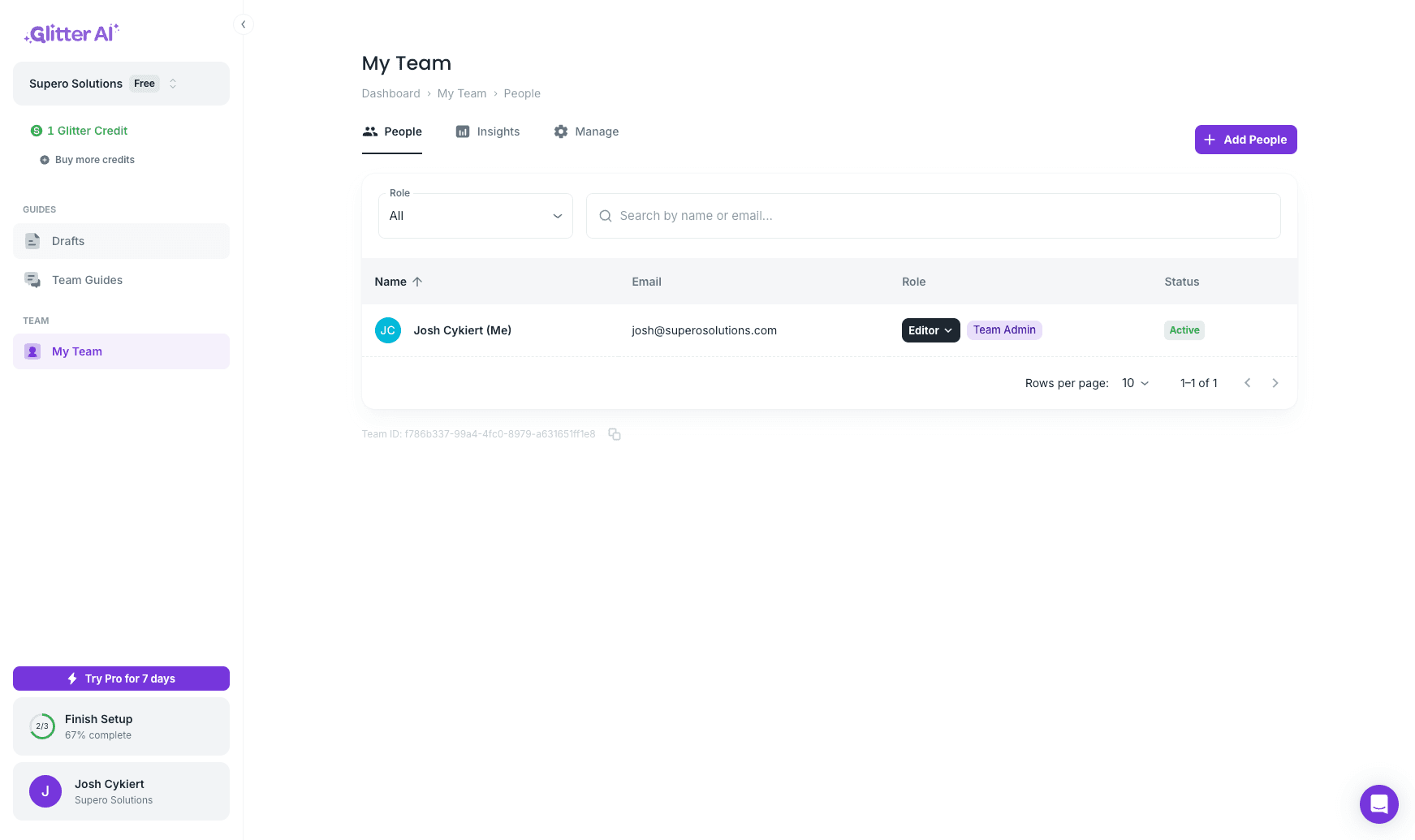 Step #5: Click on "Drafts"
