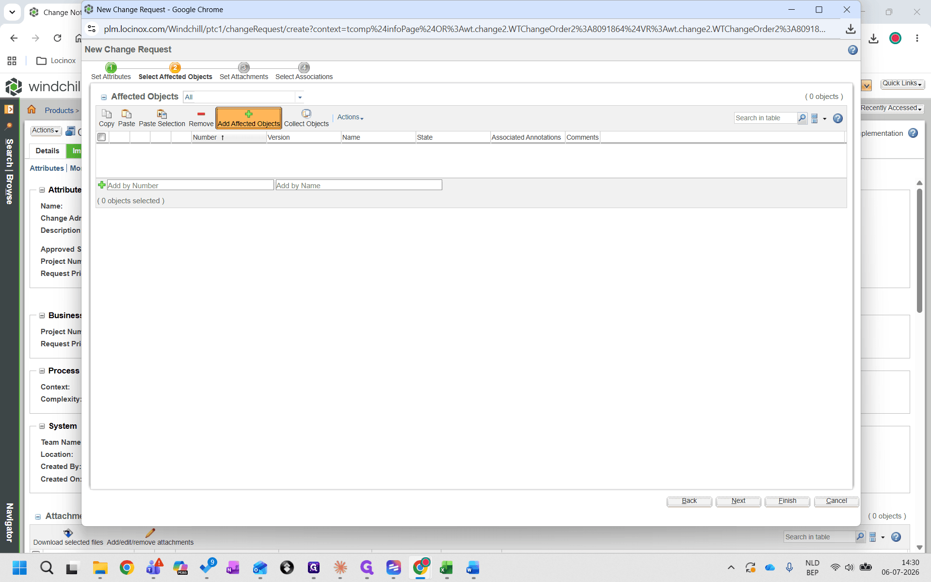 Step #8: In the Affected Objects section, click Add Affected Objects.