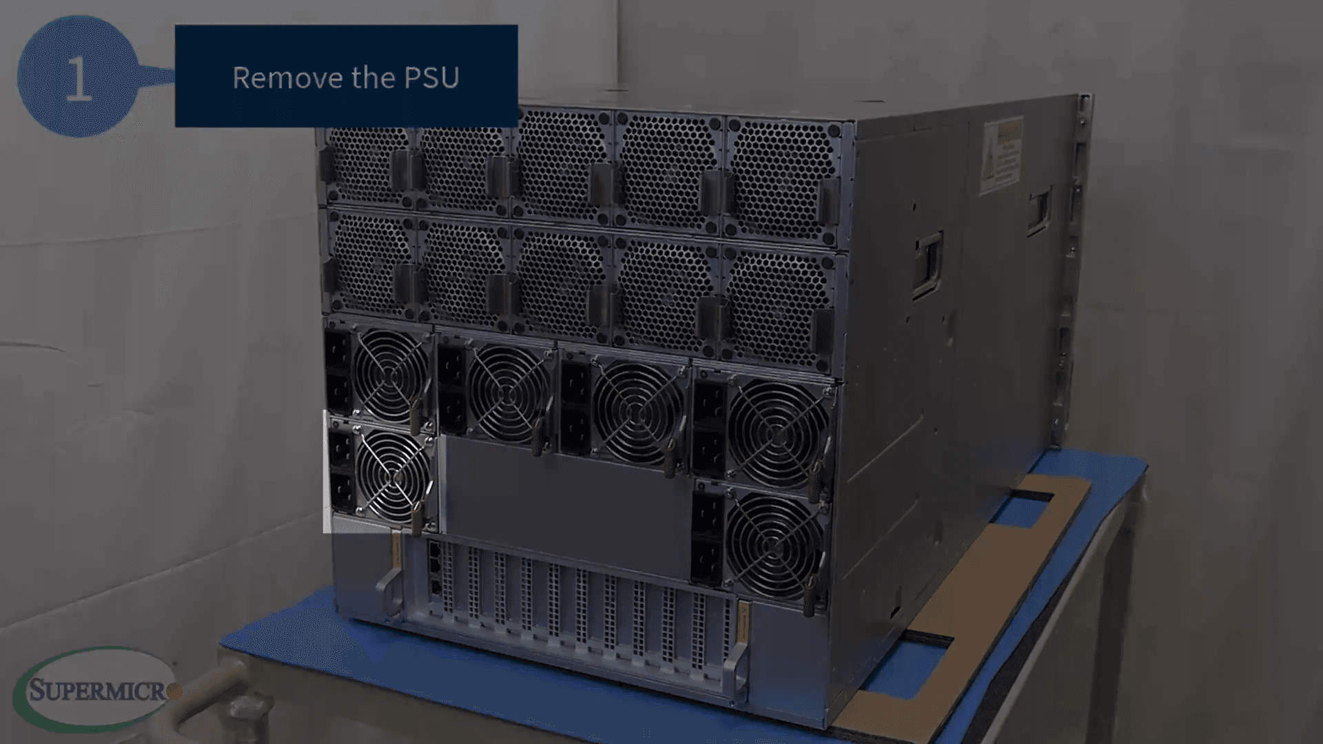 Step #2: Identify the unit that needs to be replaced.