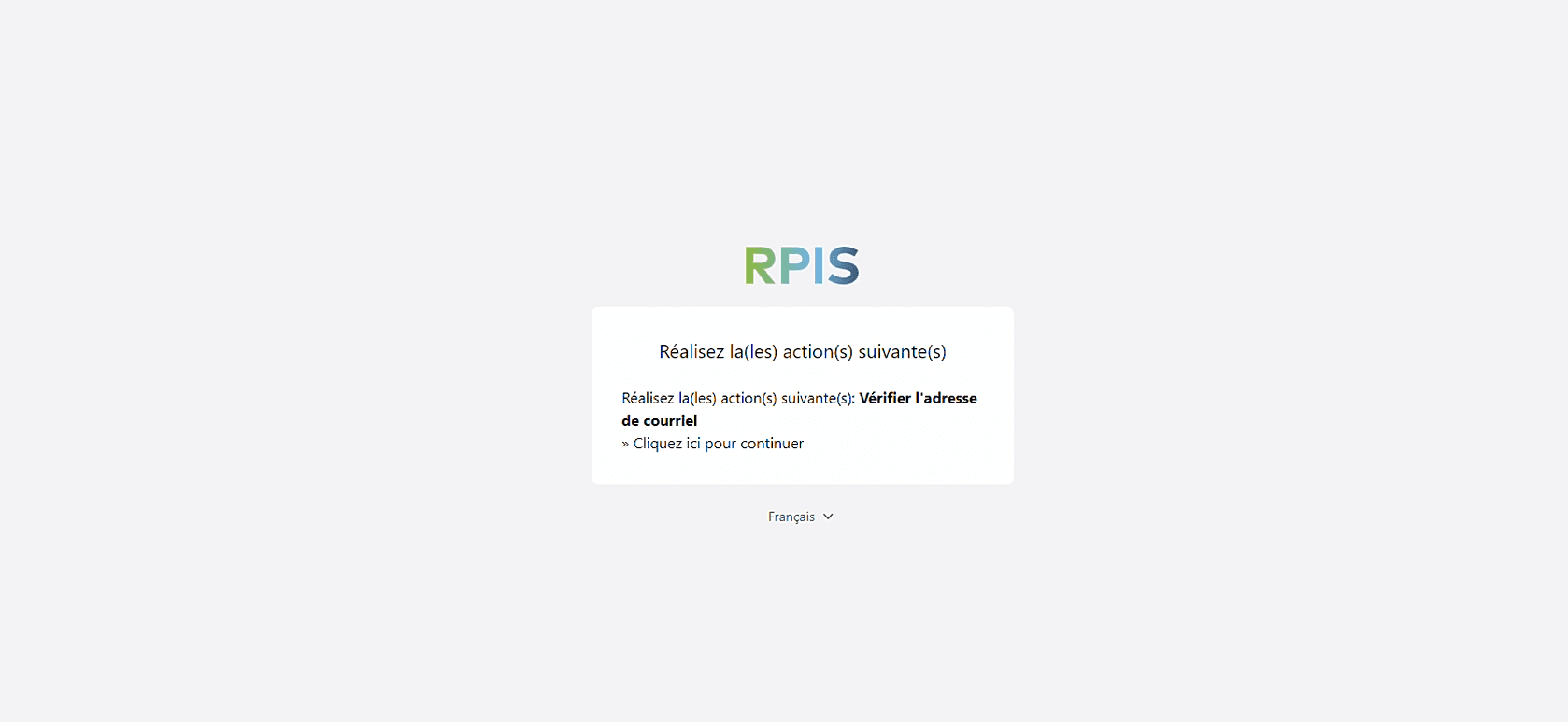 Step #5: Ouvrez le lien que nous vous avons envoyé par e-mail et vérifiez votre adresse e-mail en cliquant sur "Cliquez ici pour continuer".