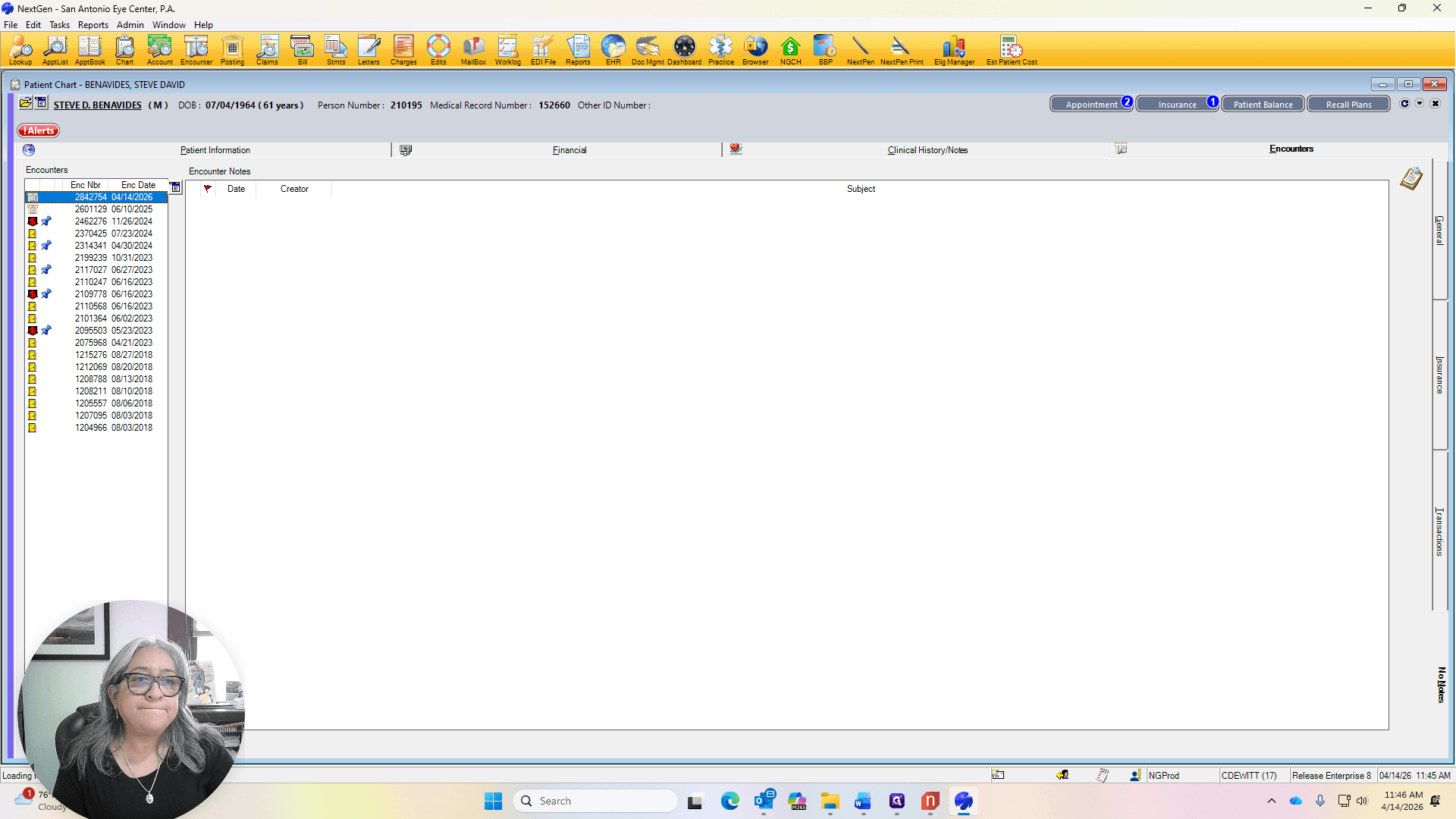 Step #42: Click on "Patient Information"